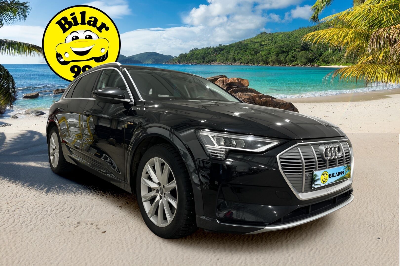 AUDI E-TRON 2021 Advanced 55 quattro - 3,99 % KORKOTARJOUS TÄHÄN AUTOON - Adapt.Vakkari / Sähkösäätöiset sportistuimet / Navi / Peruutuskamera / TULOSSA //