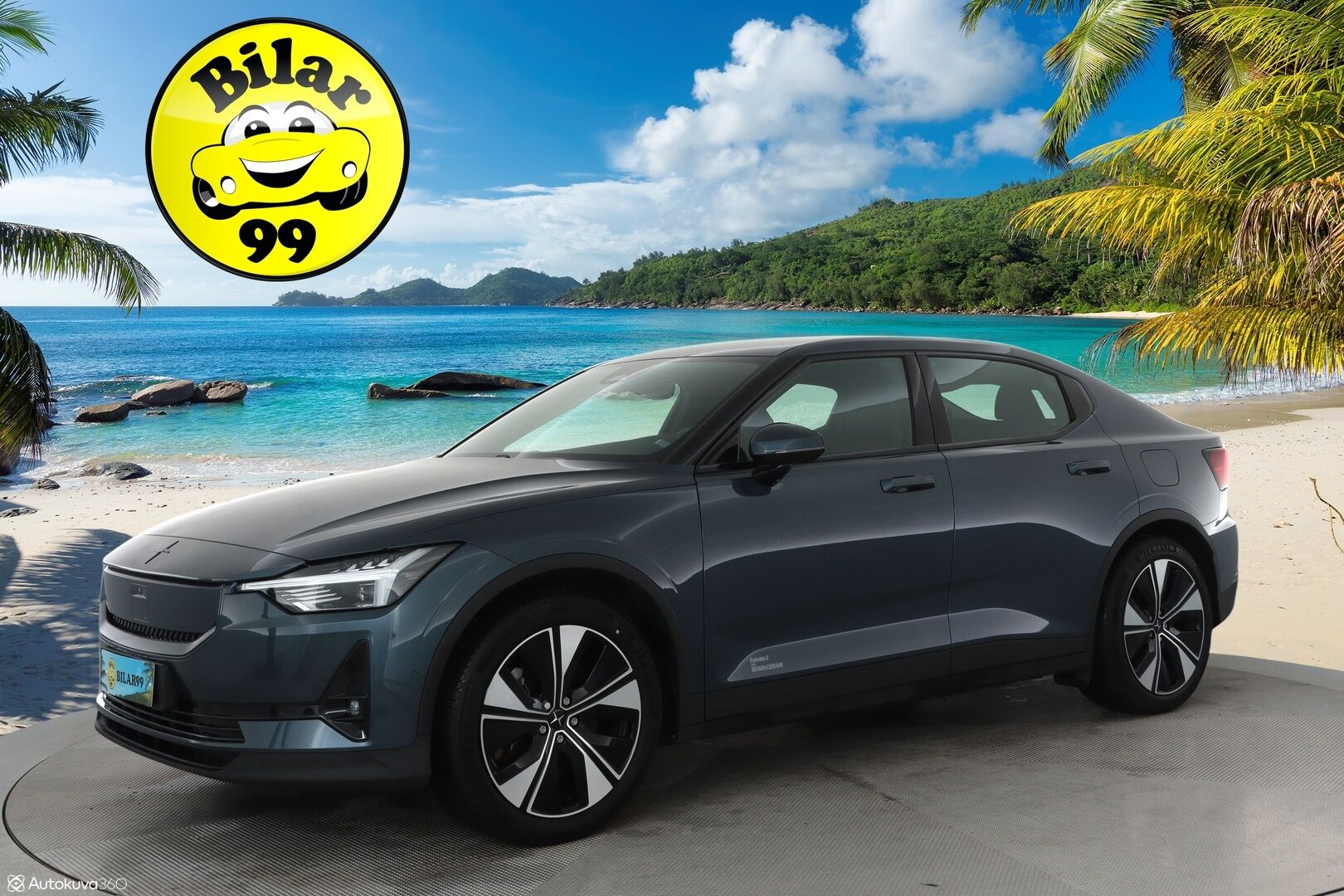 POLESTAR 2 2024 Long Range Single Motor 220kw ** Facelift / Pilot-paketti / Pixel LED / Vetokoukku / 360 Kamera / Keyless / Apple&Android** - 3,99 % KORKOTARJOUS TÄHÄN AUTOON - Akku kuntotarkastettu! / Kahdet renkaat