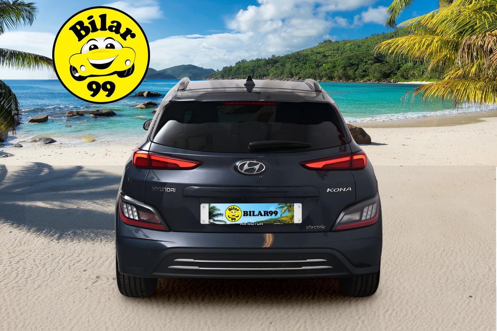 HYUNDAI KONA 2021 Electric 64 kWh 204 hv Premium Prime **HUD / Adapt.Vakkari / P. Kamera / KRELL / LED-valot / Navi / Kaistavahti** - Ilmastoidut Penkit / Digimittaristo / KeylessGO / 2x vanteet
