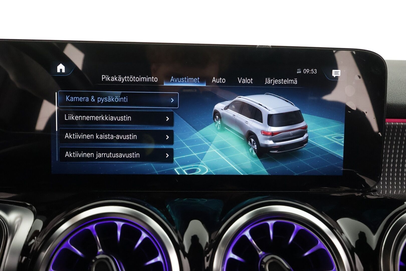 MERCEDES-BENZ EQB 2023 300 4Matic  - | Distronic | ILP | Widescreen | Ambient Light | Lane Assist | BSM | Navi | P.kamera ja tutkat | 2x renkaat aluin | Merkkihuollot | ALV | 