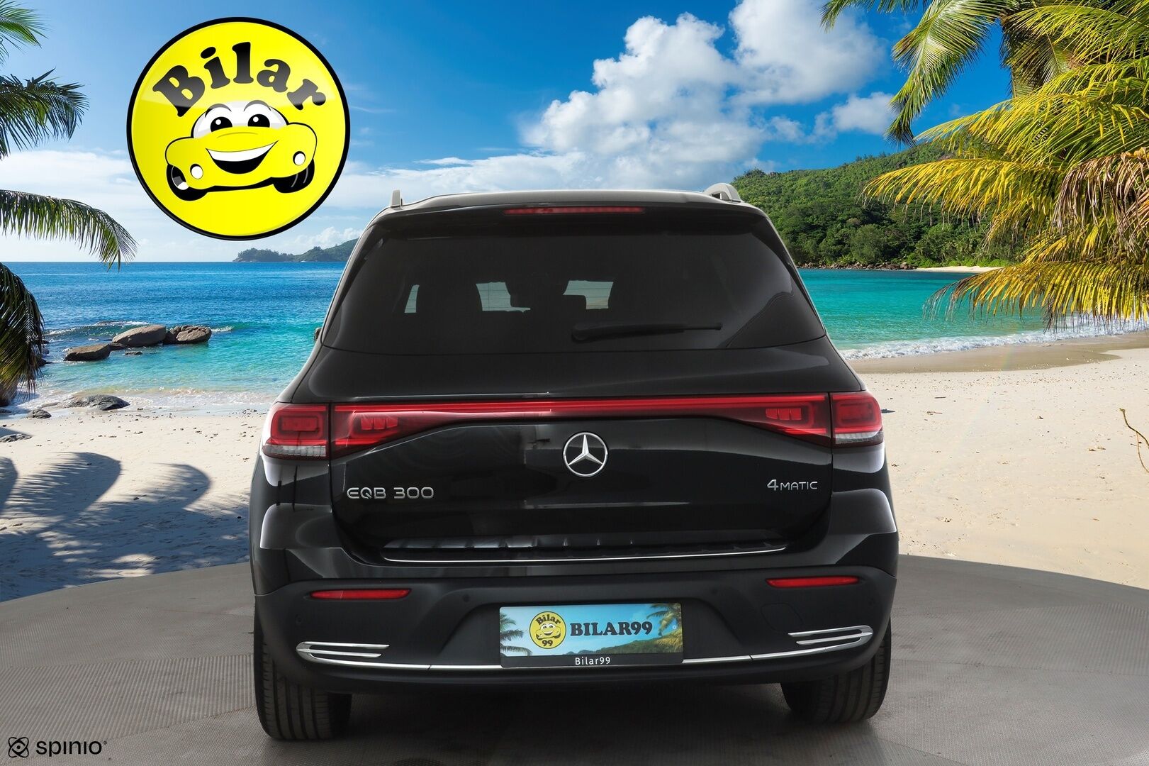 MERCEDES-BENZ EQB 2023 300 4Matic  - | Distronic | ILP | Widescreen | Ambient Light | Lane Assist | BSM | Navi | P.kamera ja tutkat | 2x renkaat aluin | Merkkihuollot | ALV | 