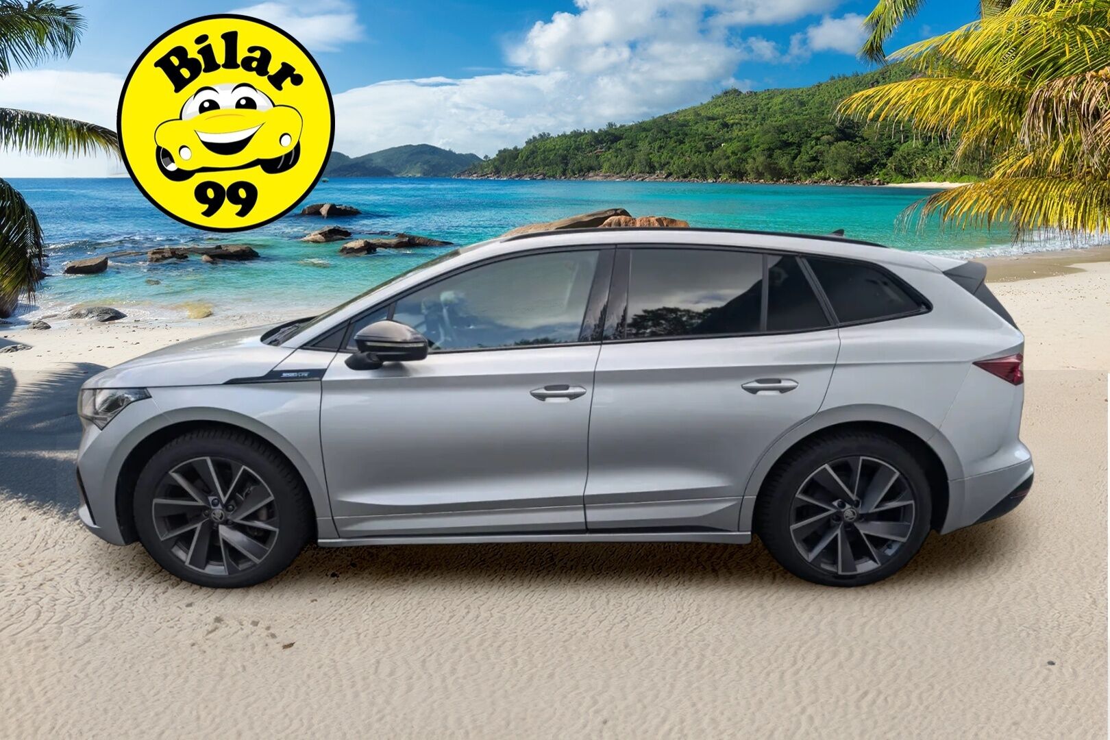 SKODA ENYAQ 2022 80x Sportline - | ACC | ILP | HUD | 360° | Matrix | Muistipenkki | Crystal-maski | Nahka-alcantara | Ambient | DCC | 