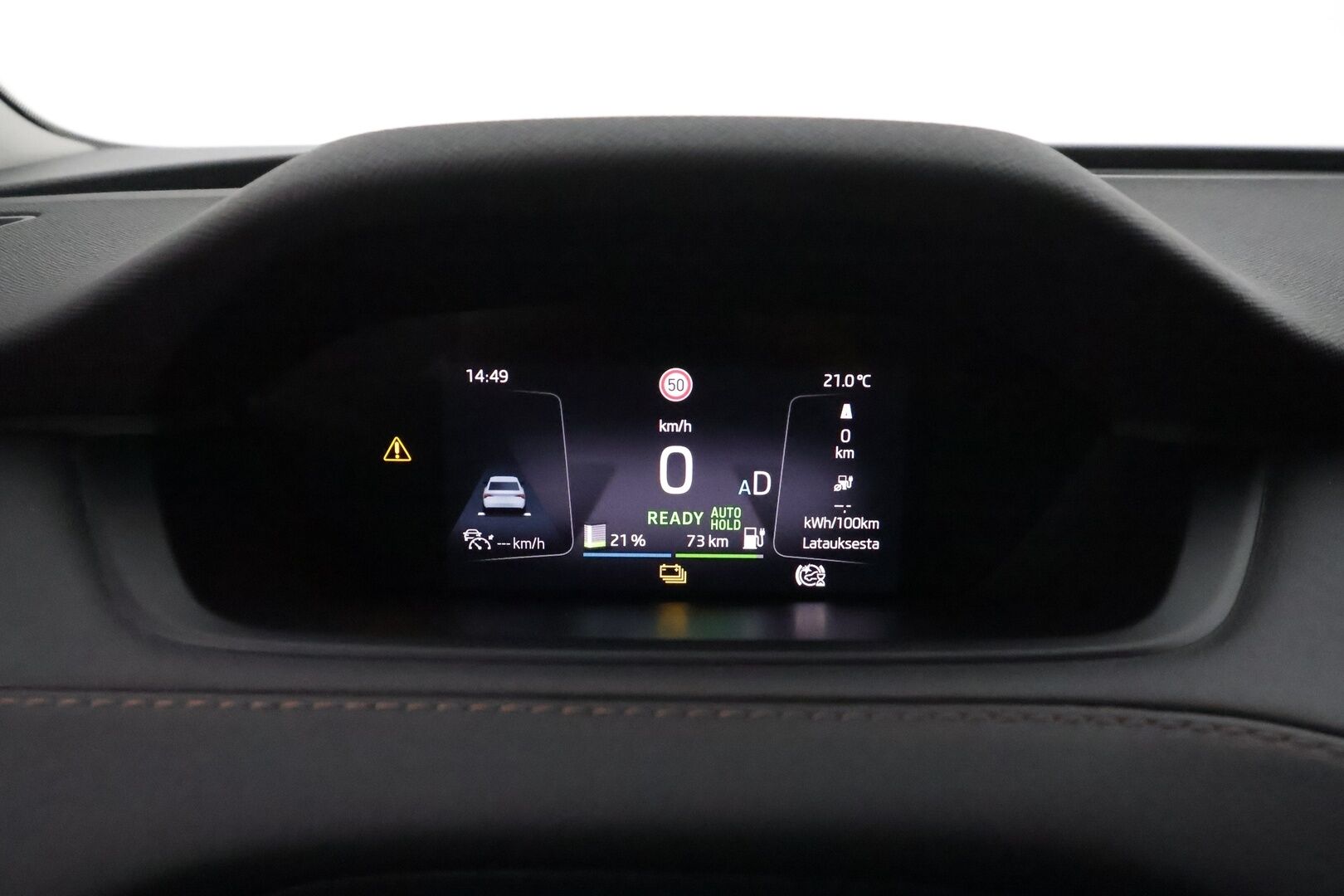 SKODA ENYAQ 2022 82kWh iV80 4X4 **ILP / ACC / Matrix-LED / P.Kamera / Nahkaverhoilu / Navi / Kaistavahti / Keyless** - 3,99 % KORKOTARJOUS TÄHÄN AUTOON 7.9. ASTI! - Kahdet Renkaat / Merkkihuollettu!