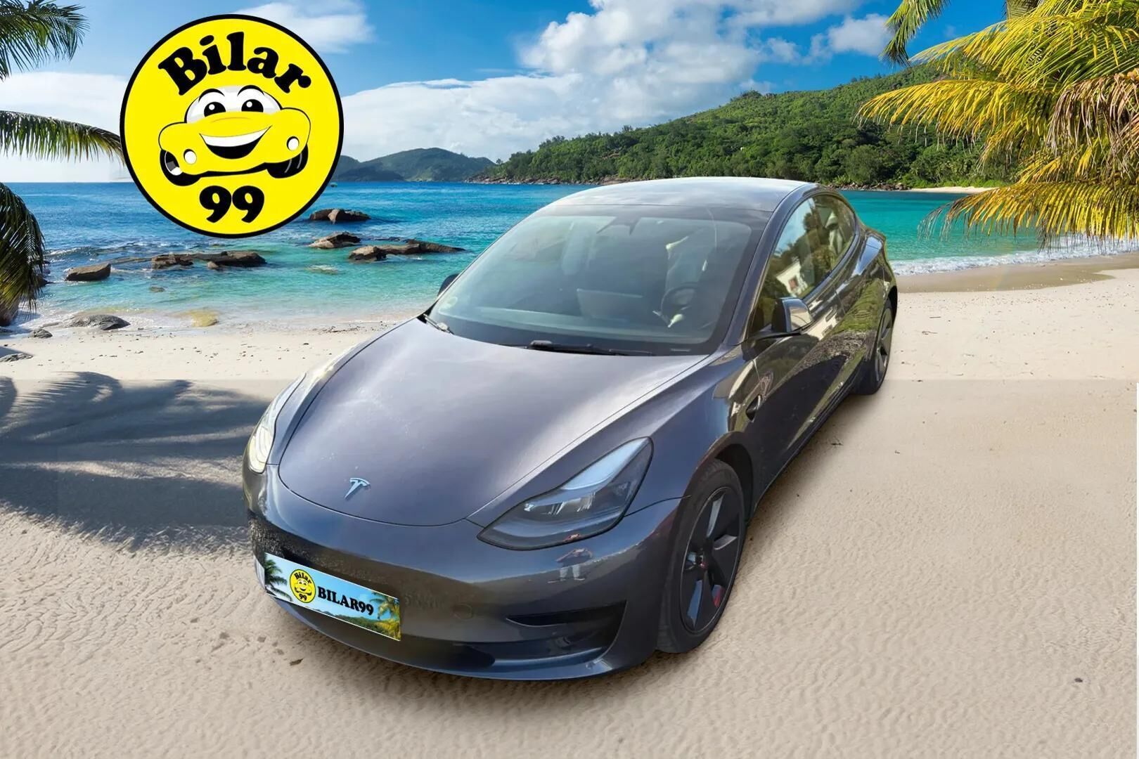Tesla Model 3 2023 Standard Range Plus - | ACC | ILP | Ryzen | 2x alut | Matrix-LED | Lasikatto | Sähkönahat | Muistipenkki | P.kamera | Lämm. ratti | Autosteer | Keyless | 