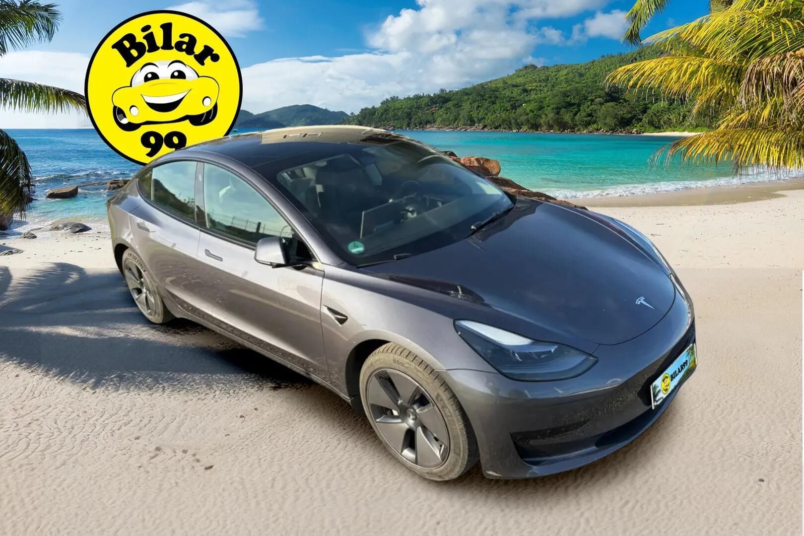 Tesla Model 3 2023 Standard Range Plus - | ACC | ILP | Ryzen | 2x alut | Matrix-LED | Lasikatto | Sähkönahat | Muistipenkki | P.kamera | Lämm. ratti | Autosteer | Keyless | 