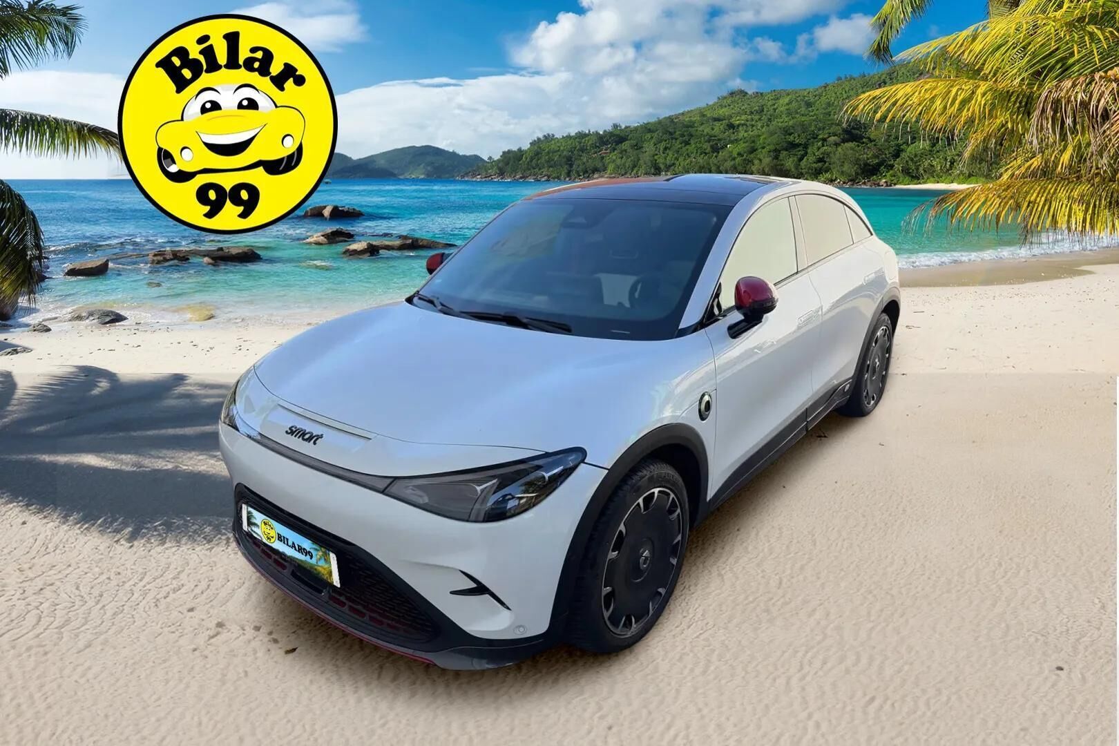 Smart #3 2024 25th Anniversary Edition - | ACC | ILP | HUD | Matrix | Beats Audio | 360° | Sähkönahat | Lasikatto | Pilot Assist | BSM | Ambient light | Apple & Android | Lämm. ratti |
