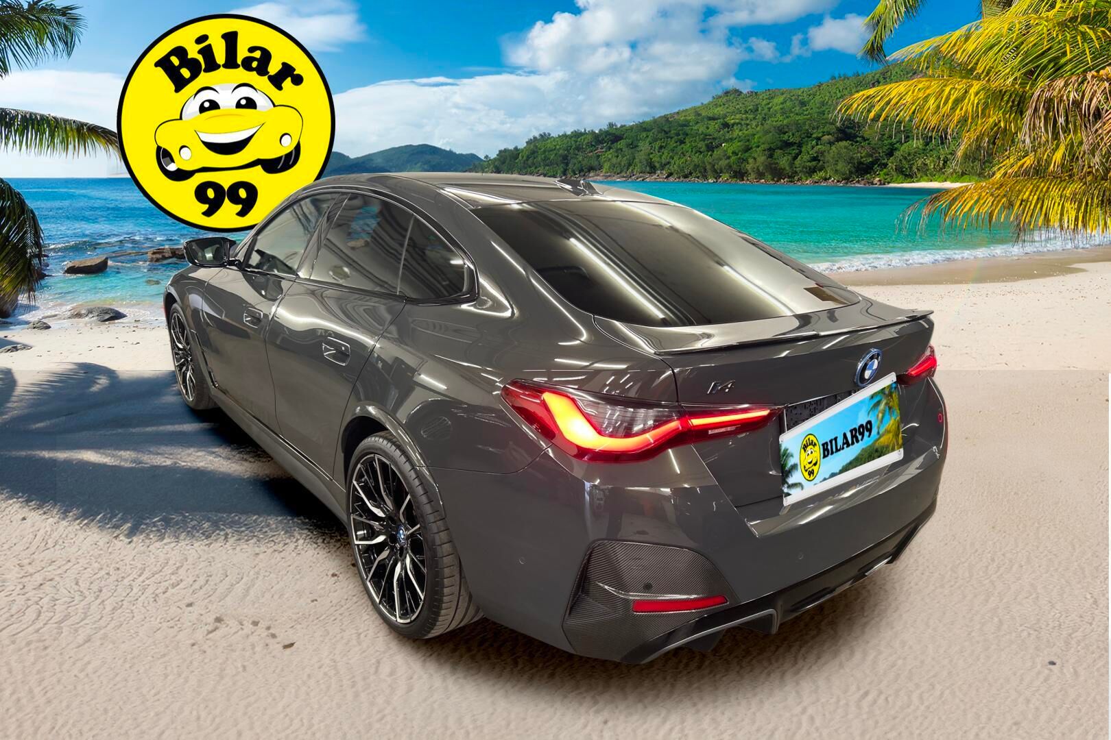 BMW I4 M50 2022 Charged / ACC / H/K / 360°-kamera / M-penkit muistilla / Laser-valot / Comfort access