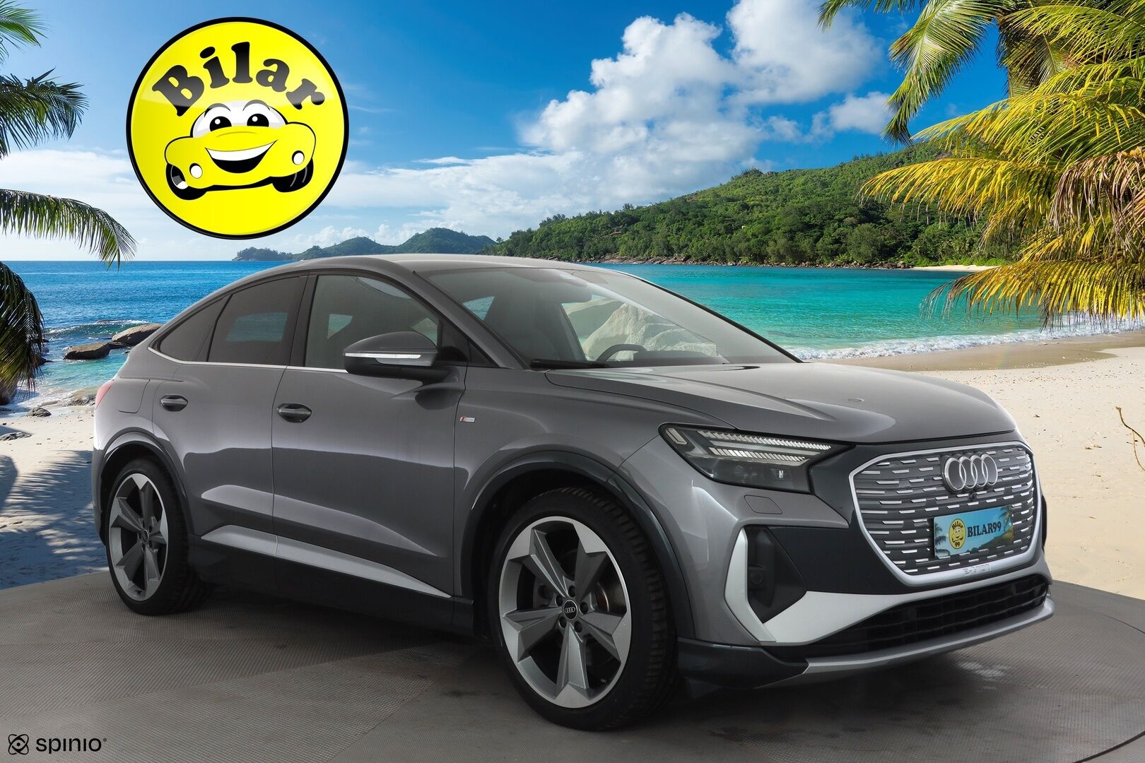 Audi Q4 e-tron 2022 50 e-tron quattro Sportback - | 2x S-Line | ACC | ILP | Koukku | SONOS | Matrix | Ambient light | Puolinahat | P.kamera | Sporttipenkit | Side Assist | Navi | Sähk. takaluukku |