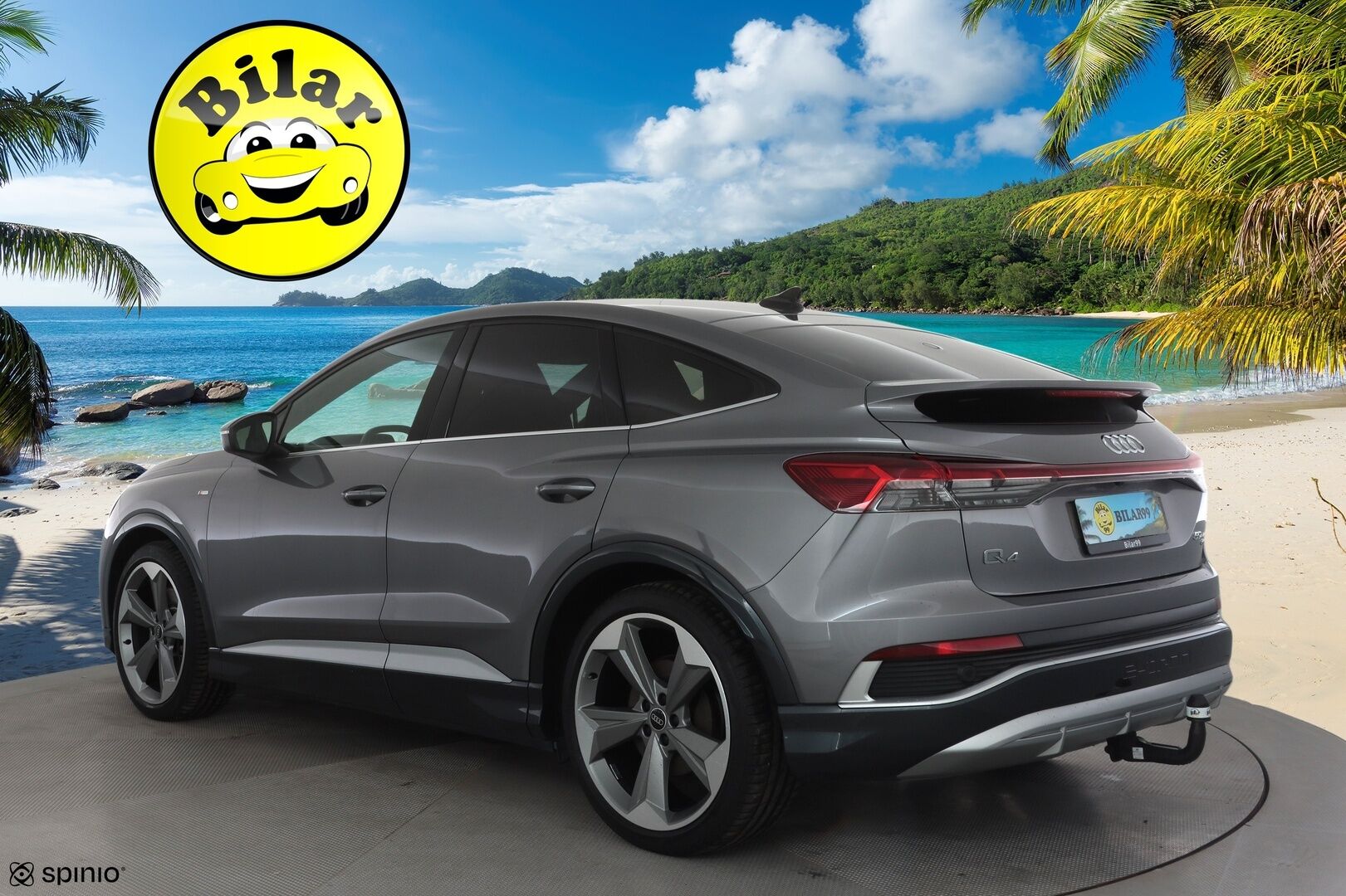 Audi Q4 e-tron 2022 50 e-tron quattro Sportback - | 2x S-Line | ACC | ILP | Koukku | SONOS | Matrix | Ambient light | Puolinahat | P.kamera | Sporttipenkit | Side Assist | Navi | Sähk. takaluukku |