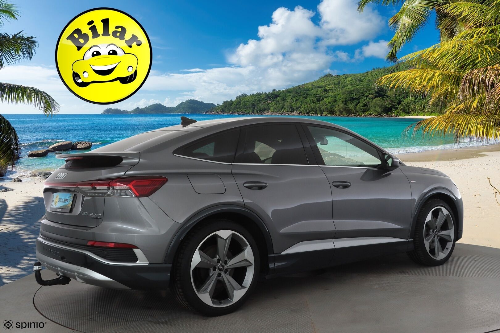 Audi Q4 e-tron 2022 50 e-tron quattro Sportback - | 2x S-Line | ACC | ILP | Koukku | SONOS | Matrix | Ambient light | Puolinahat | P.kamera | Sporttipenkit | Side Assist | Navi | Sähk. takaluukku |