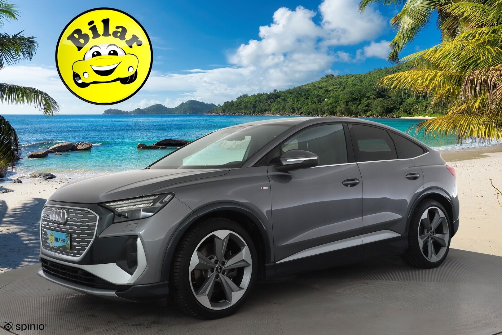 Audi Q4 e-tron 2022 50 e-tron quattro Sportback - | 2x S-Line | ACC | ILP | Koukku | SONOS | Matrix | Ambient light | Puolinahat | P.kamera | Sporttipenkit | Side Assist | Navi | Sähk. takaluukku |