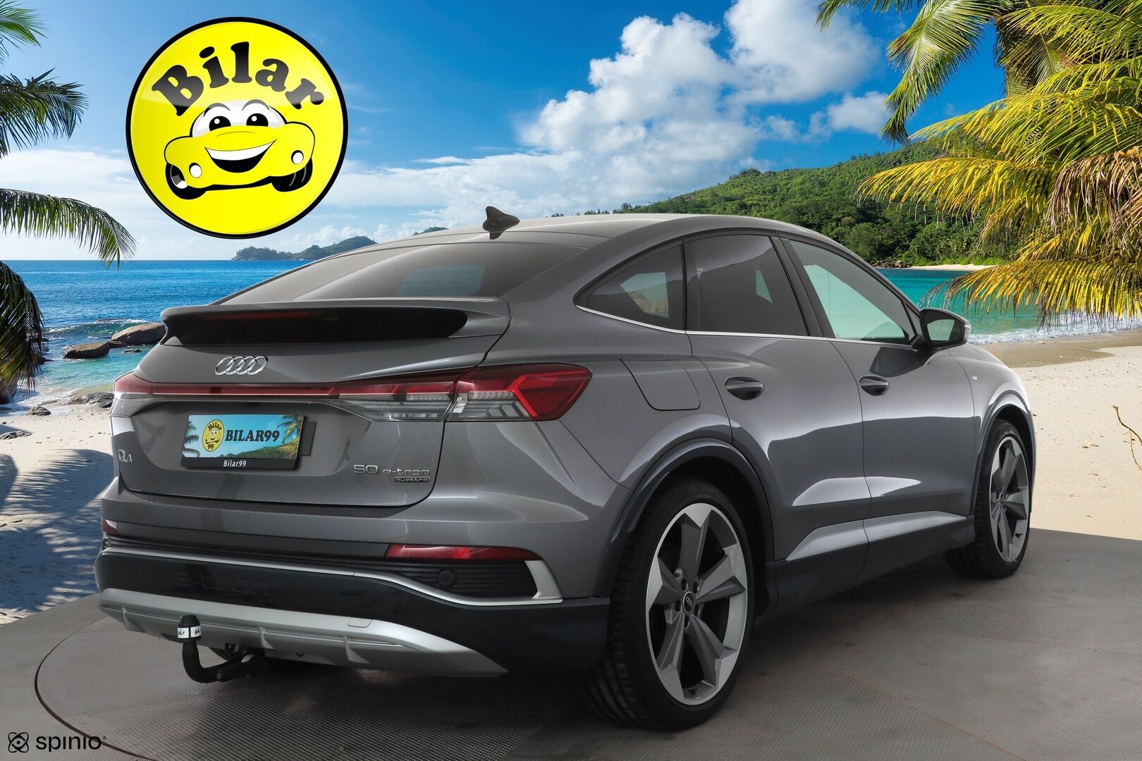 Audi Q4 e-tron 2022 50 e-tron quattro Sportback - | 2x S-Line | ACC | ILP | Koukku | SONOS | Matrix | Ambient light | Puolinahat | P.kamera | Sporttipenkit | Side Assist | Navi | Sähk. takaluukku |