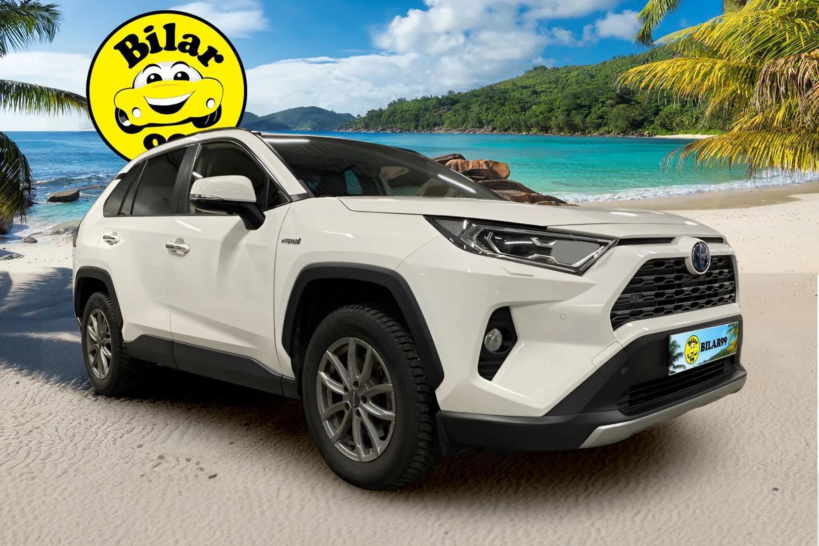 TOYOTA RAV4 2021 2,5 Hybrid AWD-i Premium / Adapt.Vakkari / Nahkaverhoilu / Muistipenkki kuljettajalla / Vetokoukku / Peruutuskamera / Kahdet vanteet renkaineen / TULOSSA // - HULLUT JOULUT KORKOTARJOUS 2,49% 