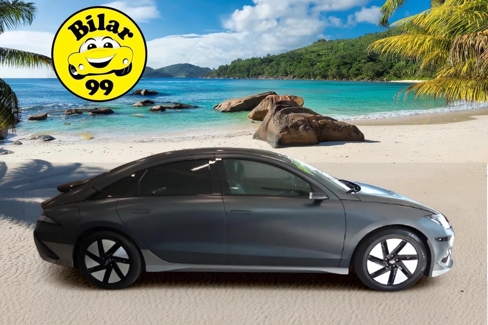 HYUNDAI IONIQ 6 2023 77 kWh 229 hv Ultimate - Ennakkomyynnissä! | HDA2 | 360° kamera | Bose | ILP | Relaxation penkit | HUD | Sähköpenkit | Nahkaverhoilu 