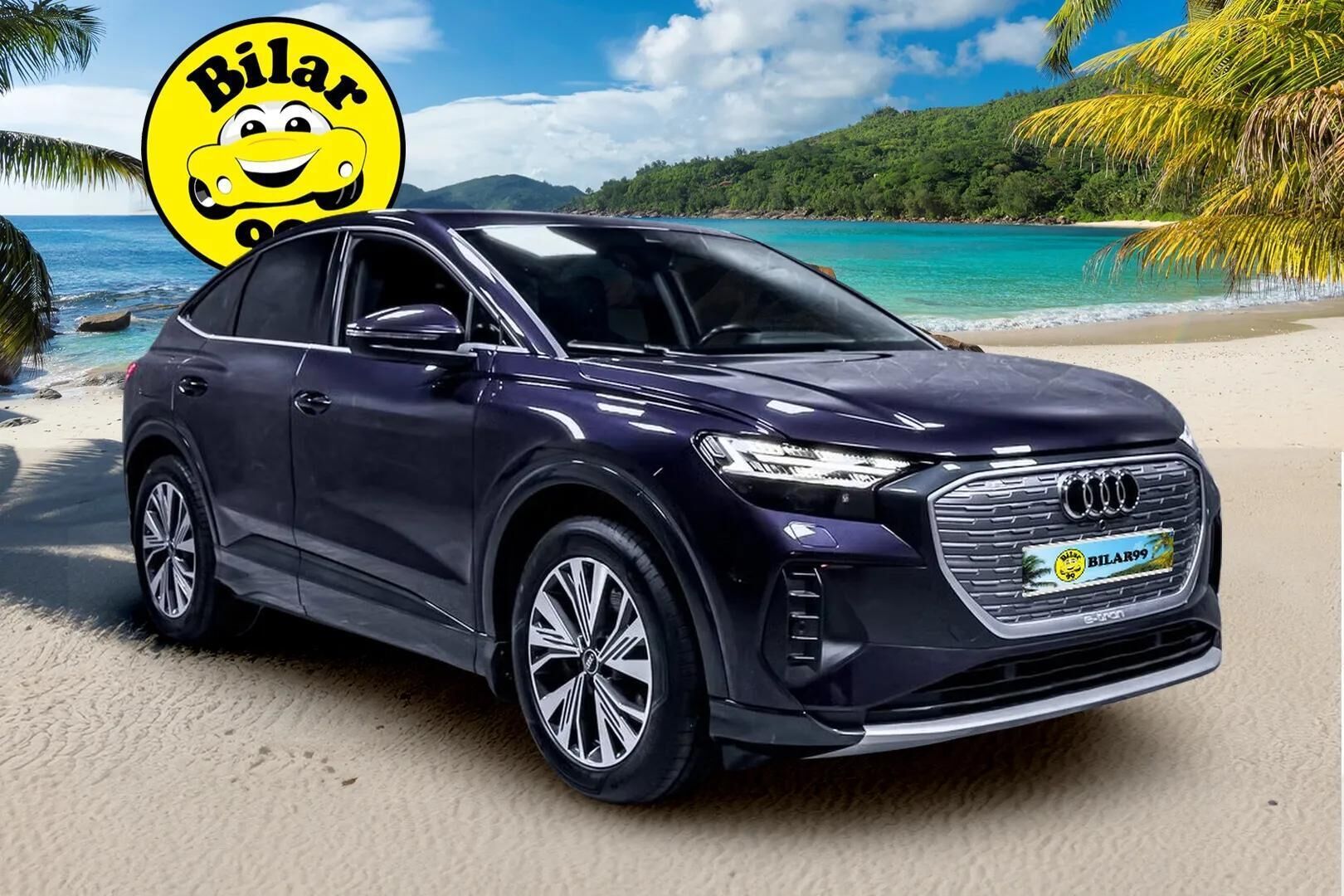 AUDI Q4 E-TRON 2022 50 e-tron quattro Sportback - Muistipenkki | Koukku | ILP | ACC | Sonos | P-Kamera | 2x vanteet