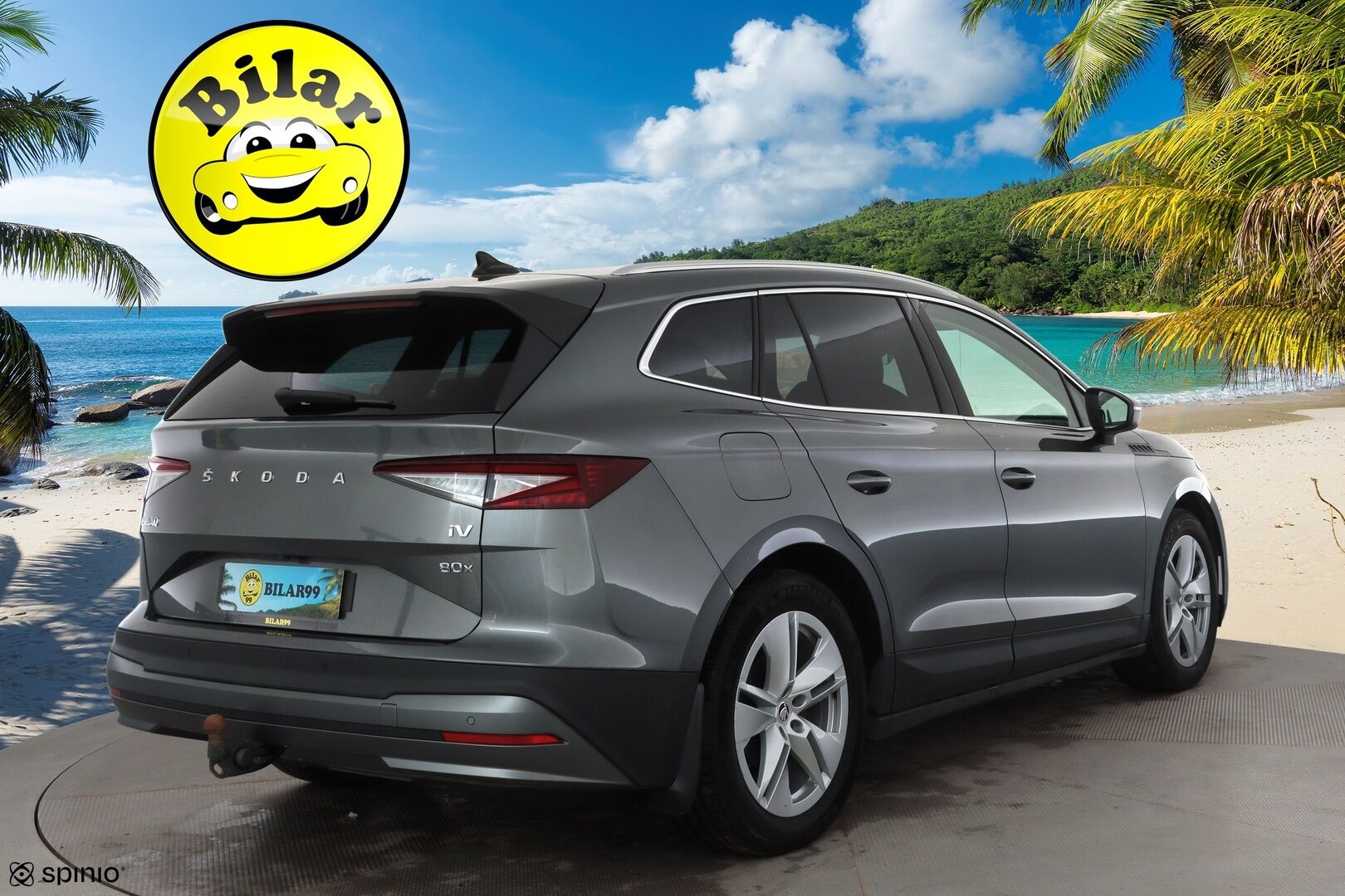 SKODA ENYAQ 2023 80x 4x4 iV - | ILP | Koukku | ACC | Matrix-LED | P.Kamera | Navi | Kaistavahti | Keyless | Digimittaristo | Kahdet renkaat | Merkkihuollot | 