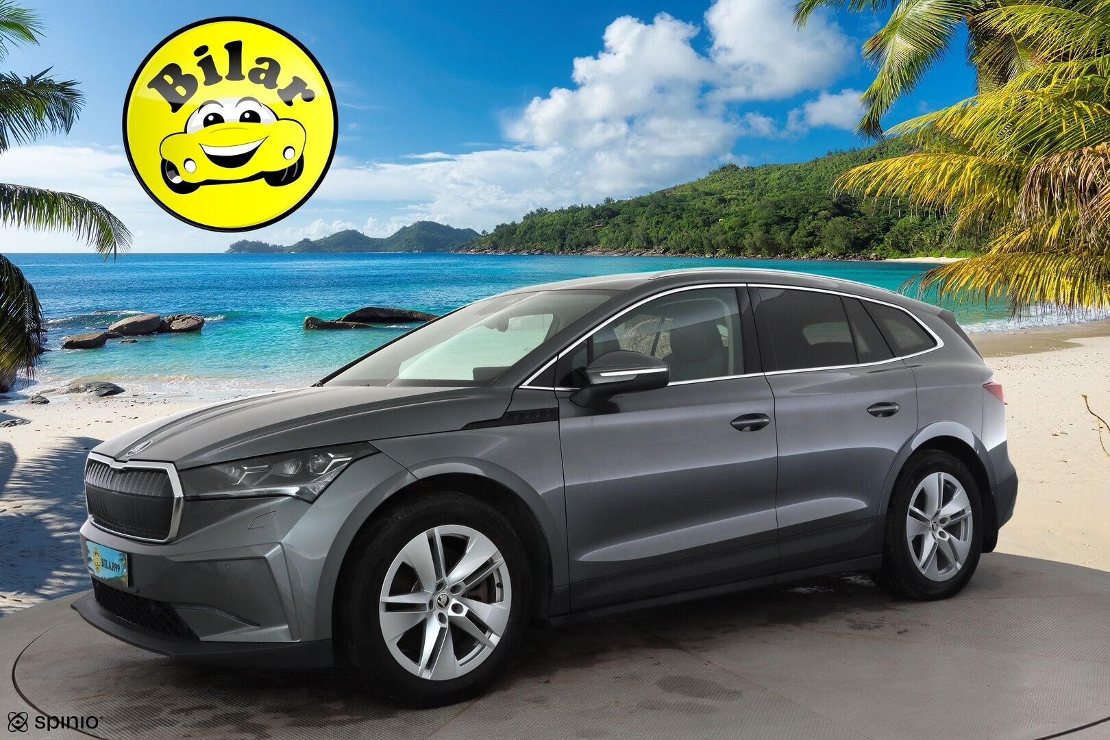 SKODA ENYAQ 2023 80x 4x4 iV - | ILP | Koukku | ACC | Matrix-LED | P.Kamera | Navi | Kaistavahti | Keyless | Digimittaristo | Kahdet renkaat | Merkkihuollot | 