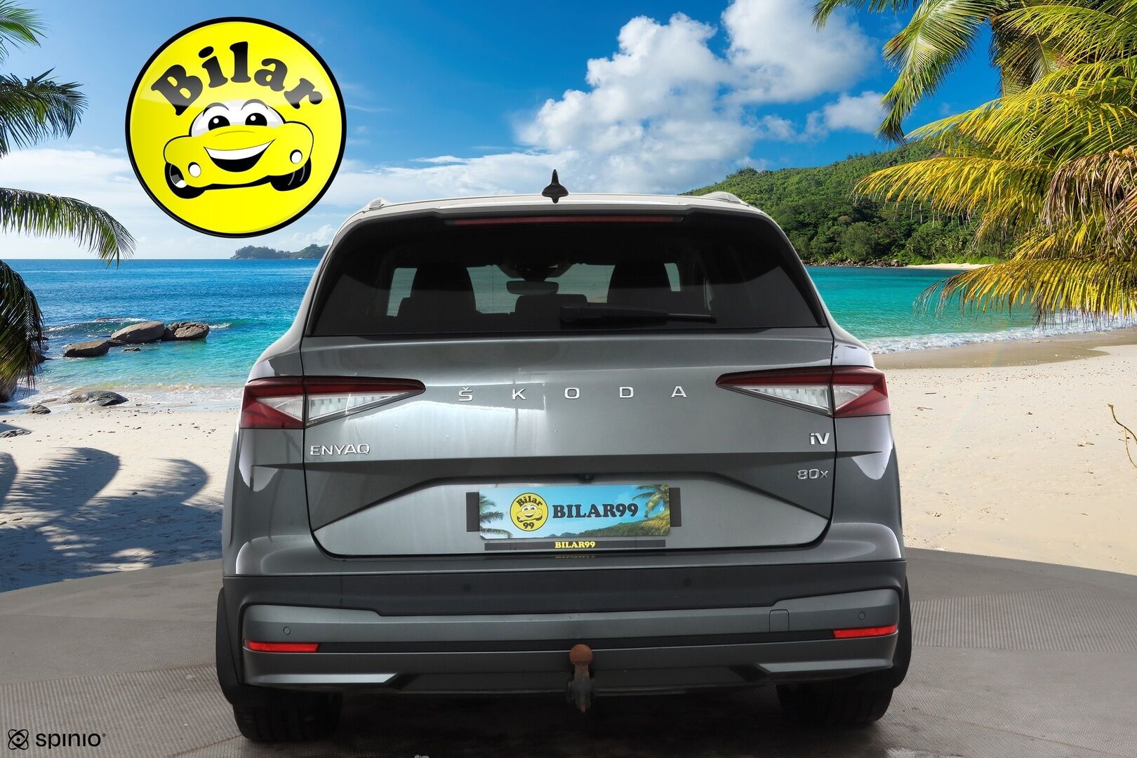 SKODA ENYAQ 2023 80x 4x4 iV - | ILP | Koukku | ACC | Matrix-LED | P.Kamera | Navi | Kaistavahti | Keyless | Digimittaristo | Kahdet renkaat | Merkkihuollot | 
