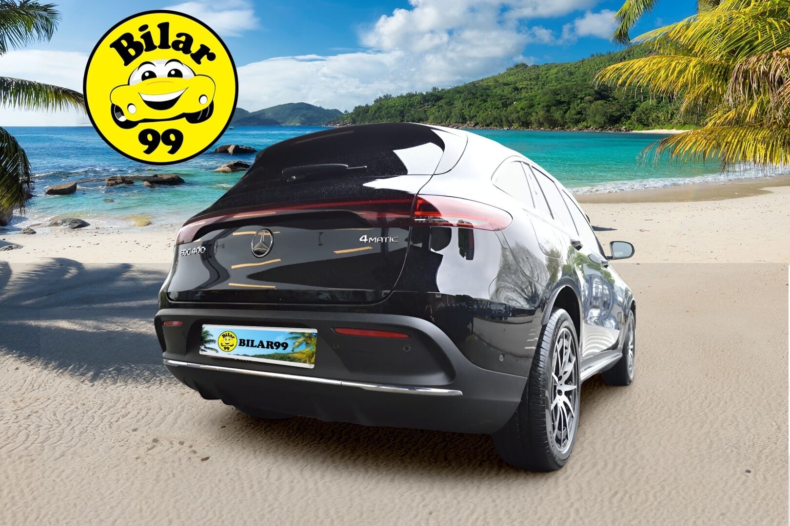 MERCEDES-BENZ EQC 2022 400 4Matic Business AMG - 3,99 % KORKOTARJOUS TÄHÄN AUTOON - Adapt.Vakkari / Kattoluukku / Peruutuskamera / Widescreen / TULOSSA //