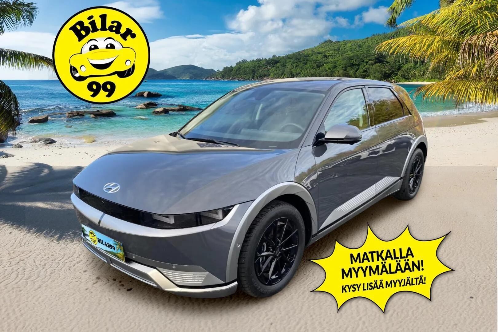 HYUNDAI IONIQ 5 2024 58kWh 170hv Premium * ACC / ILP / 360° / Ilmastoidut nahat / Sähköpenkit / LED / Navi * - Akku kuntotarkastettu - Osta nyt, maksa vasta ensi vuonna