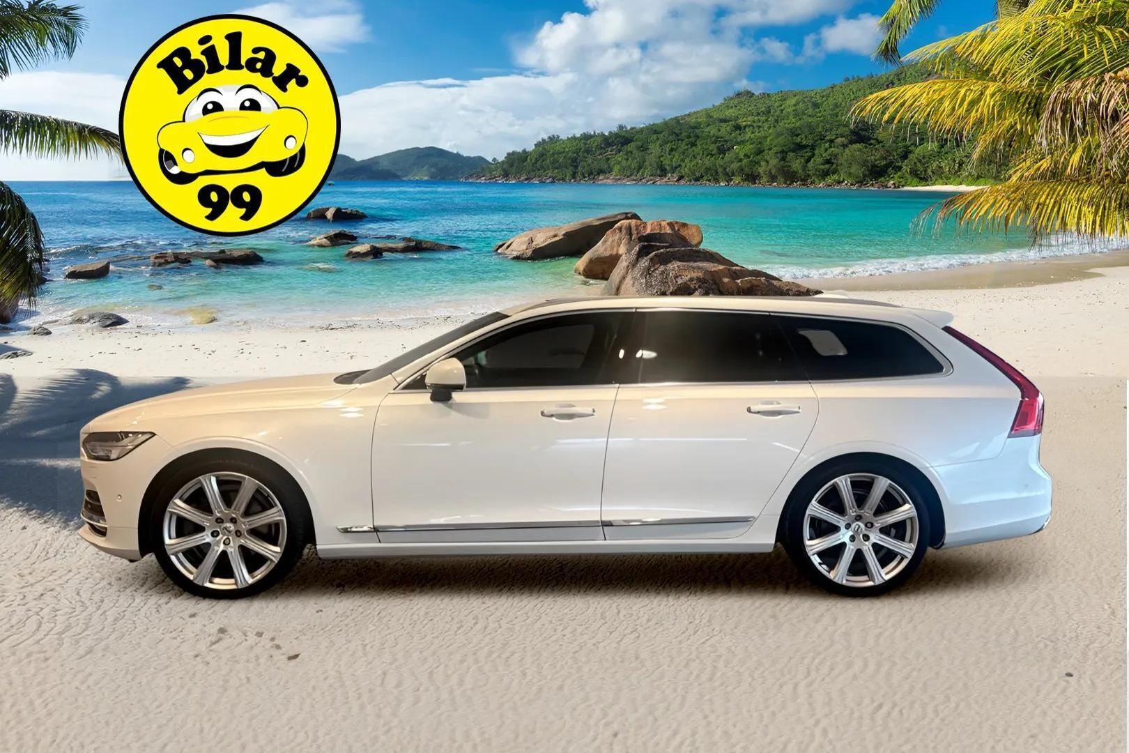 Volvo V90 2018 T6 AWD Inscription ** Bowers&Wilkins / Panorama / 360 / HUD / Muistinahat ** - ACC / Webasto / Koukku / VOC - HULLUT AVAJAISHULINAT KORKOTARJOUS 3,29 %