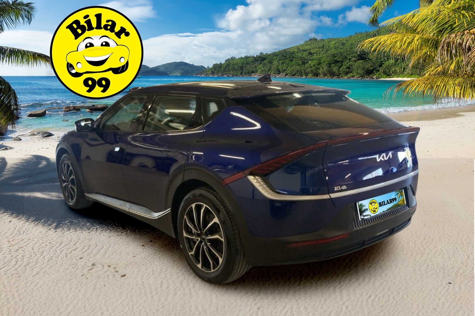 KIA EV6 2022 RWD 77 kWh 229 hv - 3,99 % KORKOTARJOUS TÄHÄN AUTOON - Adapt.vakkari / Lämpöpumppu / Sähköpenkki / P-Kamera / 2x vanteet / TULOSSA