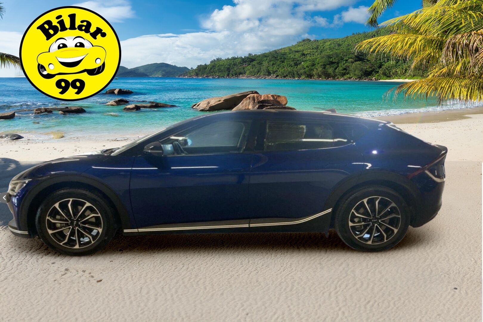 KIA EV6 2022 RWD 77 kWh 229 hv - 3,99 % KORKOTARJOUS TÄHÄN AUTOON - Adapt.vakkari / Lämpöpumppu / Sähköpenkki / P-Kamera / 2x vanteet / TULOSSA