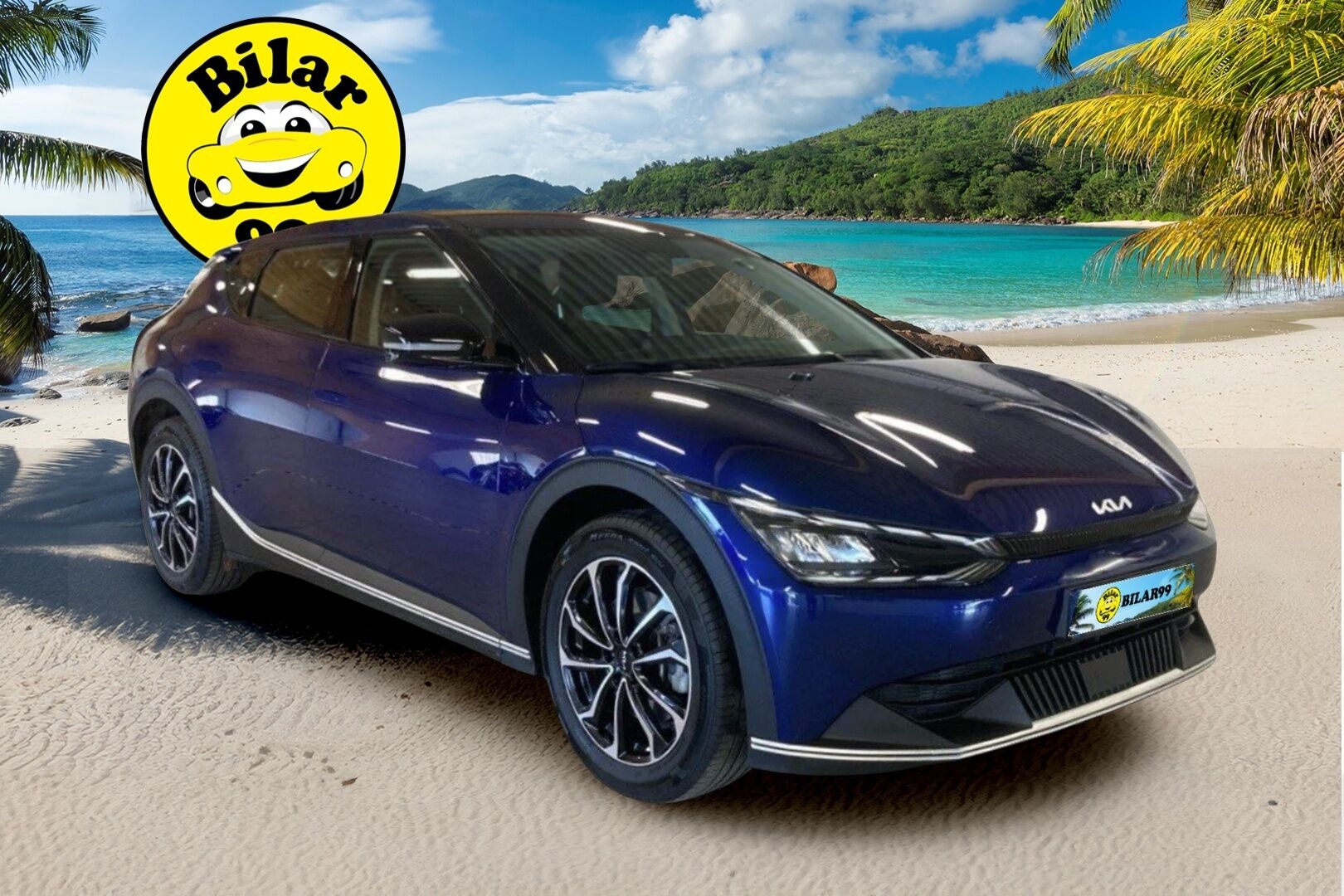 KIA EV6 2022 RWD 77 kWh 229 hv - 3,99 % KORKOTARJOUS TÄHÄN AUTOON - Adapt.vakkari / Lämpöpumppu / Sähköpenkki / P-Kamera / 2x vanteet / TULOSSA