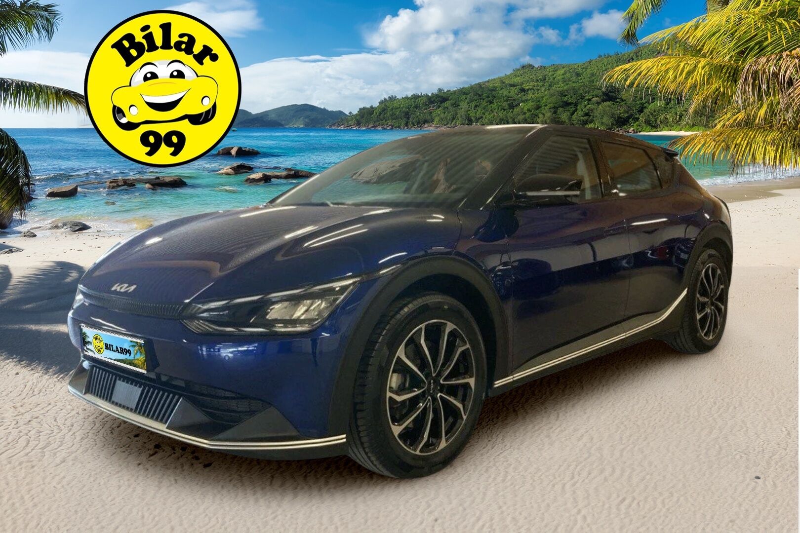 KIA EV6 2022 RWD 77 kWh 229 hv - 3,99 % KORKOTARJOUS TÄHÄN AUTOON - Adapt.vakkari / Lämpöpumppu / Sähköpenkki / P-Kamera / 2x vanteet / TULOSSA