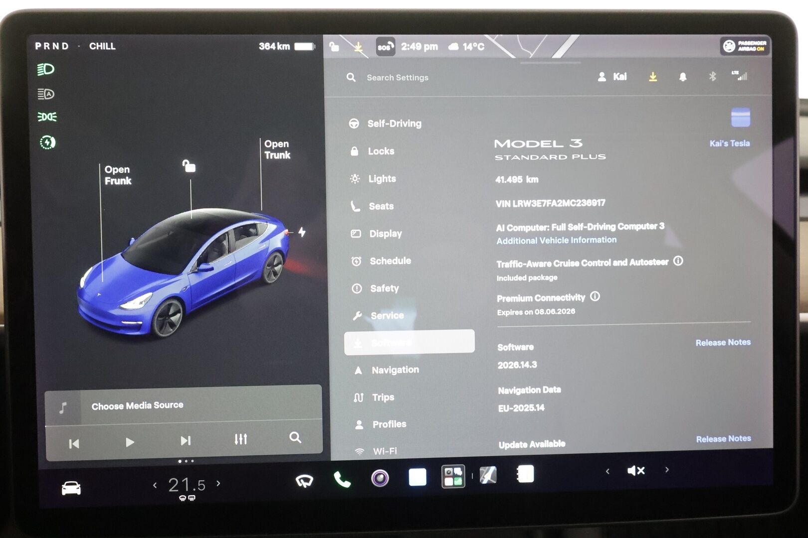 TESLA MODEL 3 2021 Standard Range Plus - | ILP | Lasikatto | ACC | Matrix-LED | Muistipenkki | P.Kamera | Navi | Kaistavahti | Keyless |