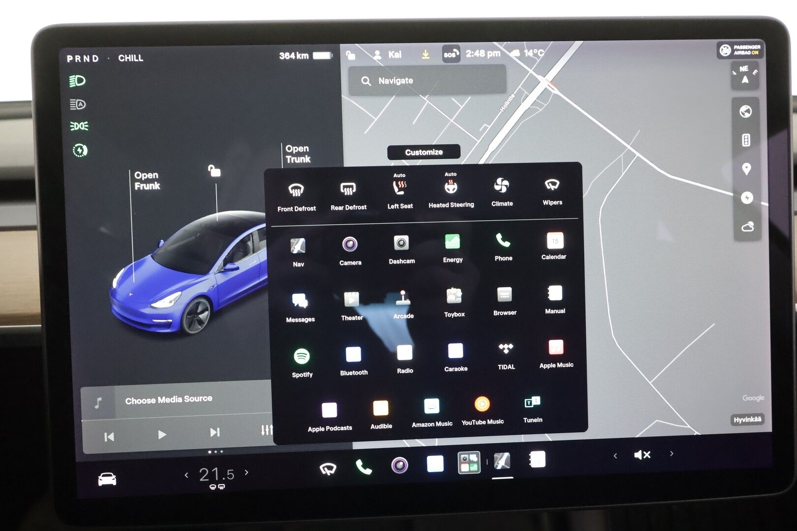 TESLA MODEL 3 2021 Standard Range Plus - | ILP | Lasikatto | ACC | Matrix-LED | Muistipenkki | P.Kamera | Navi | Kaistavahti | Keyless |