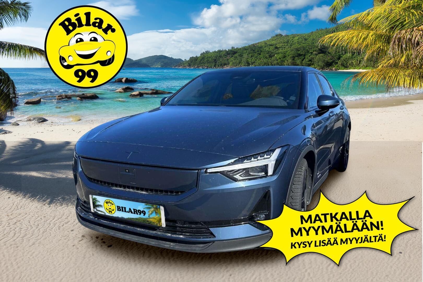 POLESTAR 2 2024 Long Range Dual Motor 310kw 82kwh / Pilot&Plus / Vetokoukku / Harman&Kardon / 360° kamera / Pixel-valot / TULOSSA - 3,99 % KORKOTARJOUS TÄHÄN AUTOON - 31.5. ASTI! - 