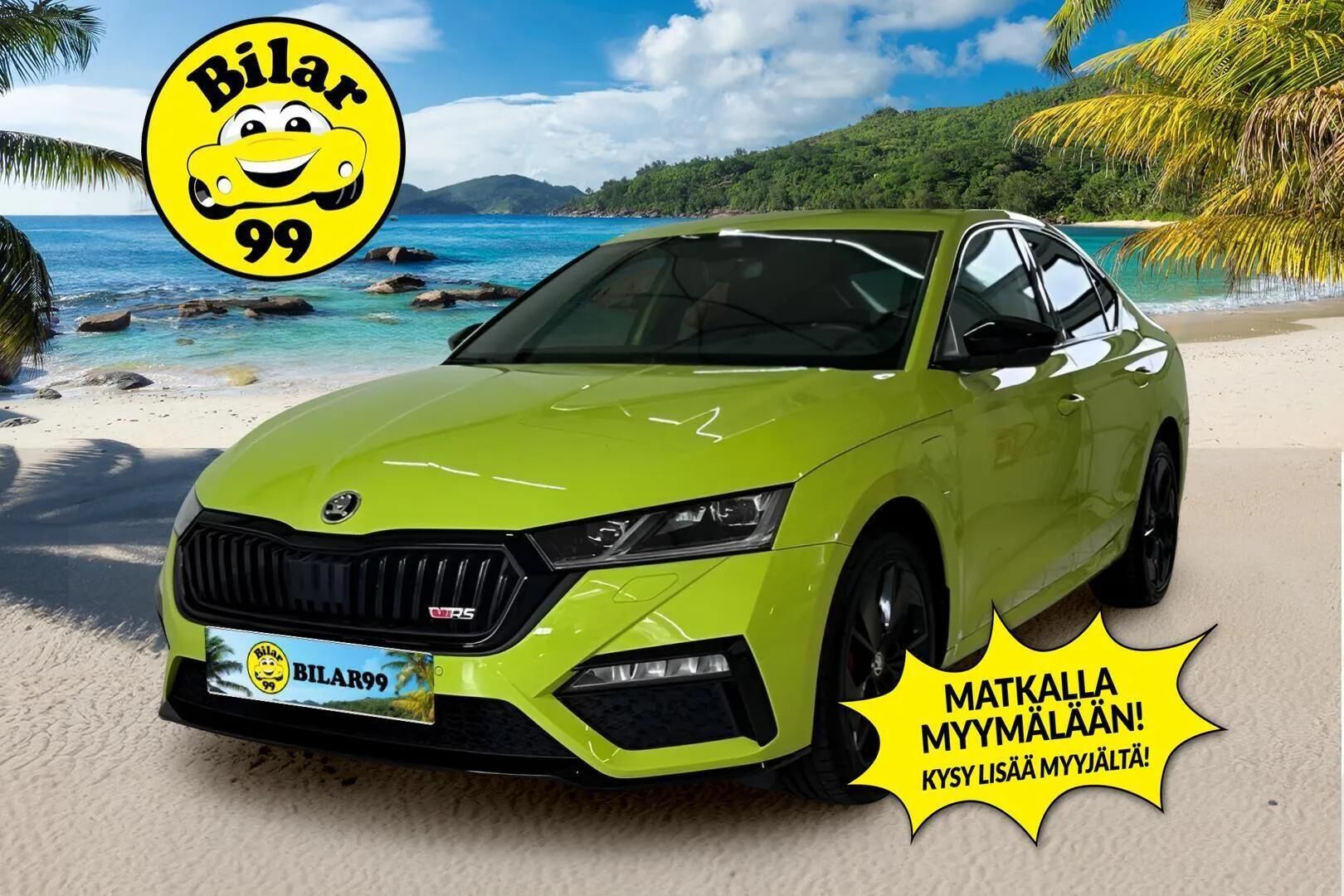 SKODA OCTAVIA 2023 1.4 TSI PHEV RS iV DSG Autom. - Ennakkomyynnissä | Webasto | ACC | P.kamera | HUD | Sporttipenkit | Sähkökontti | LED | 