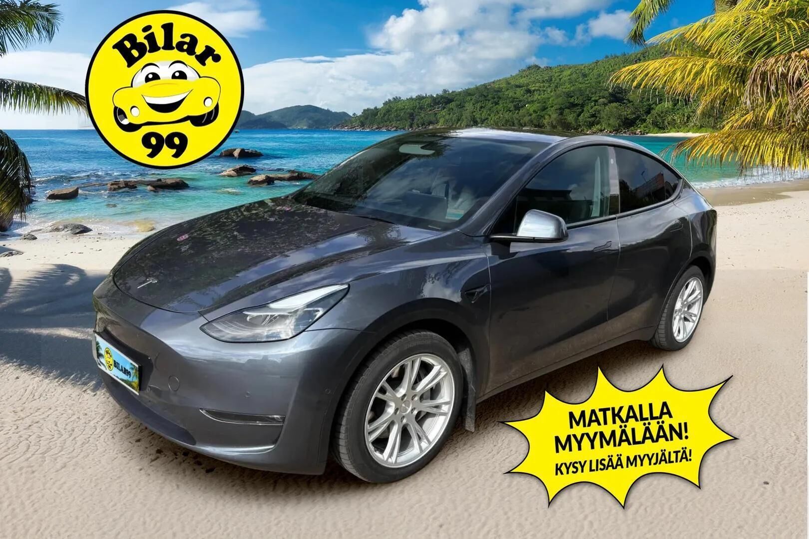 Tesla Model Y 2021 Long Range - | ACC | ILP | Koukku | Matrix-LED | Lasikatto | Premium Audio | Aidot p.tutkat | Muistipenkki | Sähkönahat | P.kamera | Autosteer | Lämm. ratti |