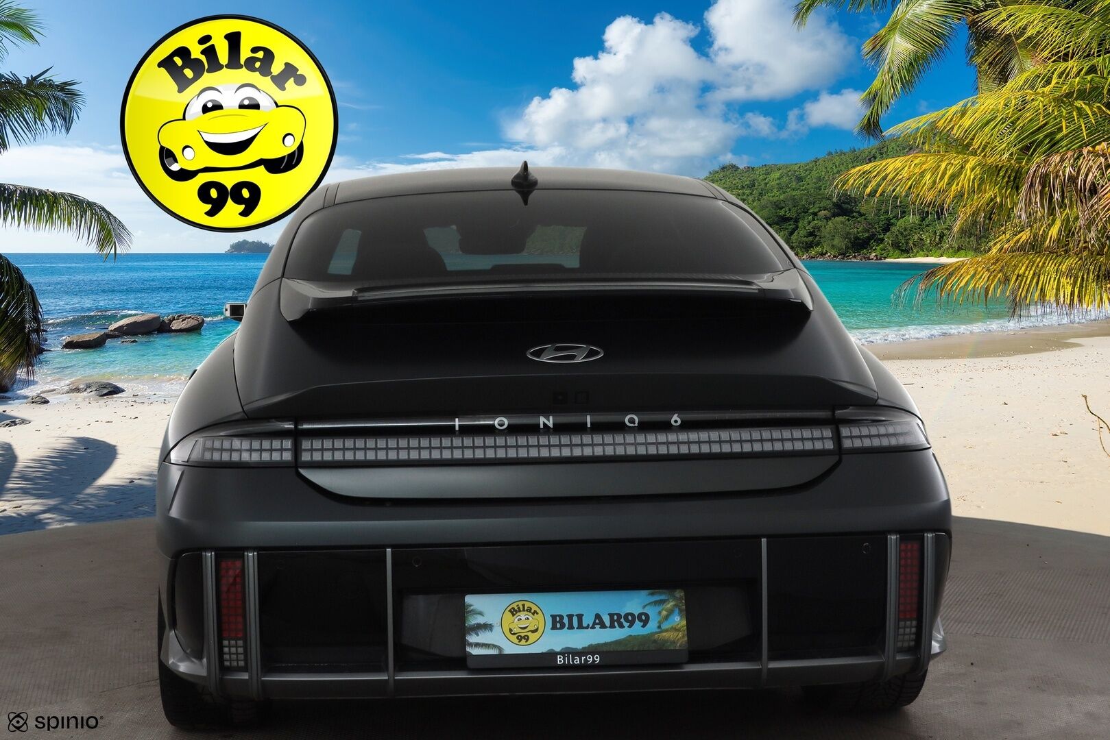 HYUNDAI IONIQ 6 2023 77 kWh 325 hv AWD Ultimate * Vetokoukku / HUD / Digipeilit / Bose / Kattoluukku / Sähköpenkit / 360 Kamera *