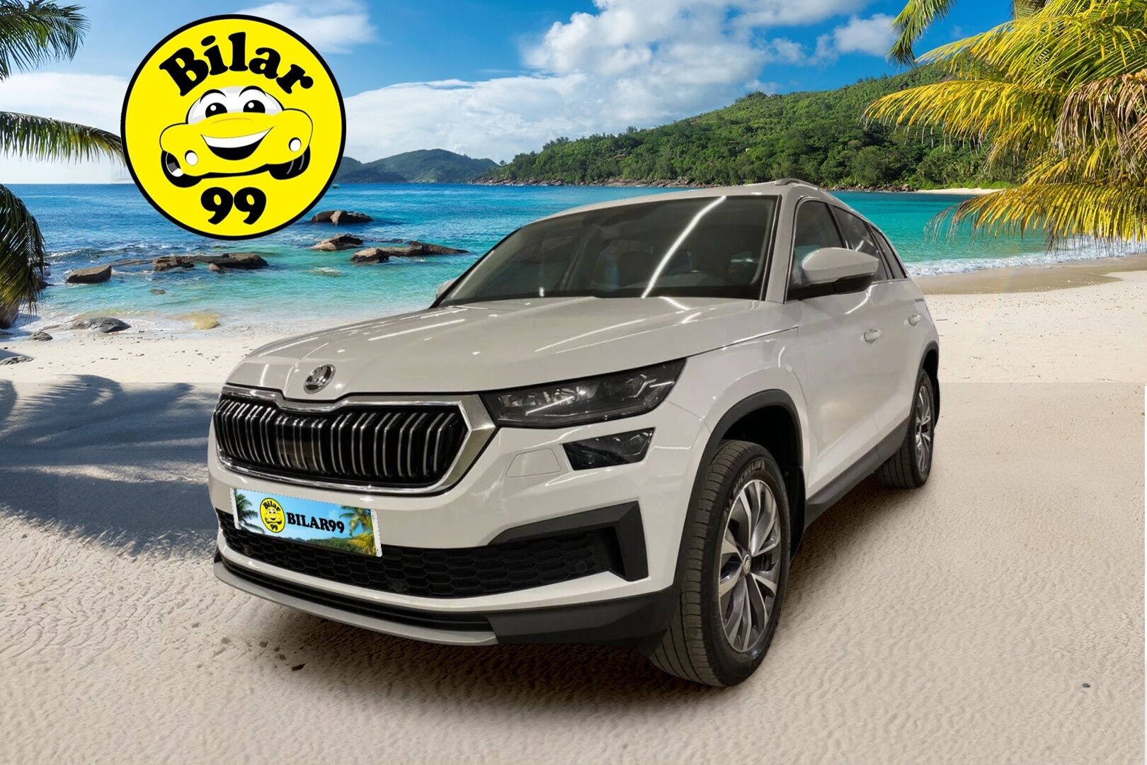 SKODA KODIAQ 2022 2.0TDI 4x4 200hp Style ** Nahkasisusta / Webasto / P-Kamera / Adapt.vakkari / TULOSSA ** - 3,99 % KORKOTARJOUS TÄHÄN AUTOON - 31.5. ASTI! - 