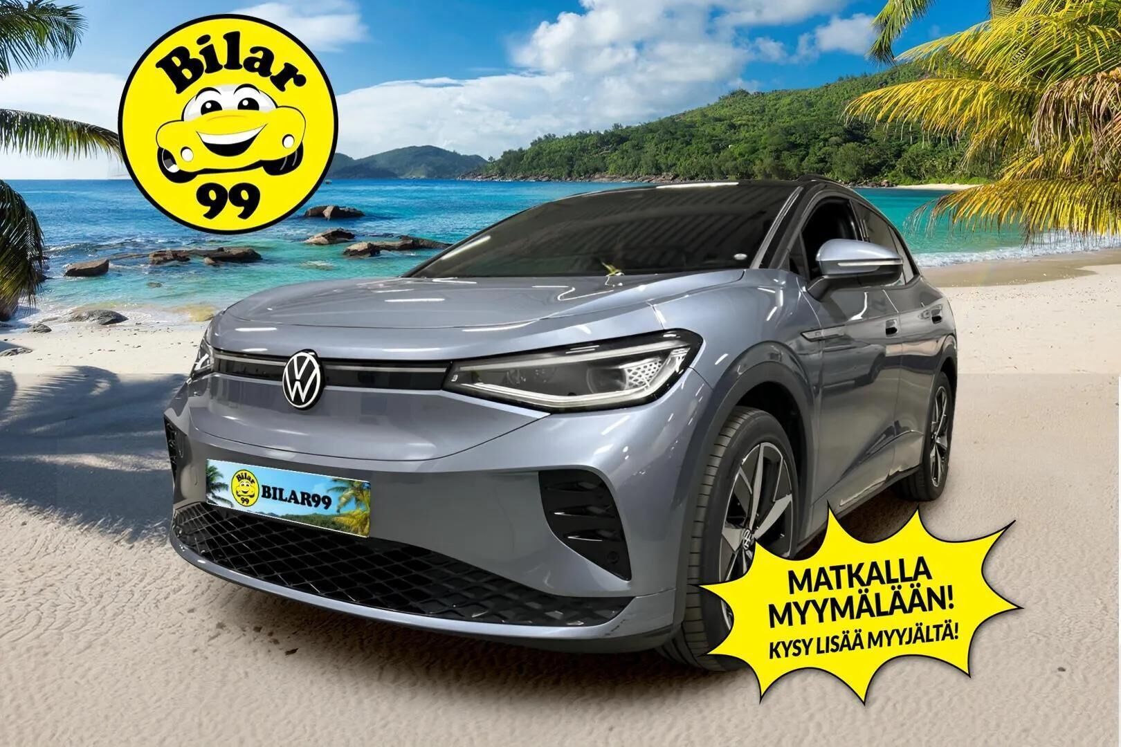 VOLKSWAGEN ID.4 2022 GTX Dual Motor AWD, akku 77 kWh / Adapt.Vakkari / Koukku / Lämpöpumppu / Peruutuskamera / TULOSSA // - HULLU BLACKWEEK KORKOTARJOUS 2,49%