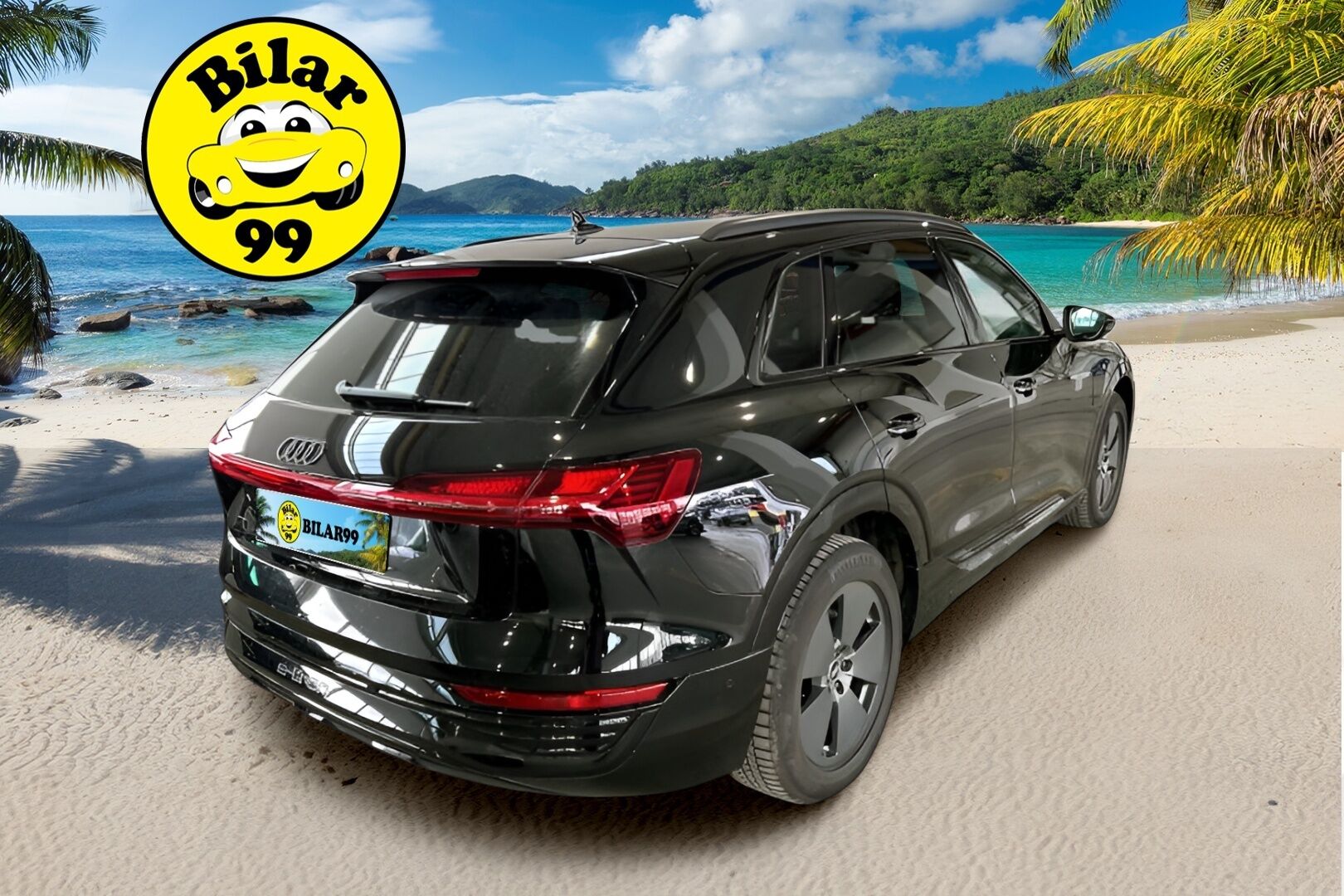 AUDI Q8 E-TRON 2024 55 Advanced Quattro / ACC / Tuuletetut ja hierovat Comfort muistipenkit / Matrix-LED / B&O / Ilma-alusta / P.kamera / Vetokoukku