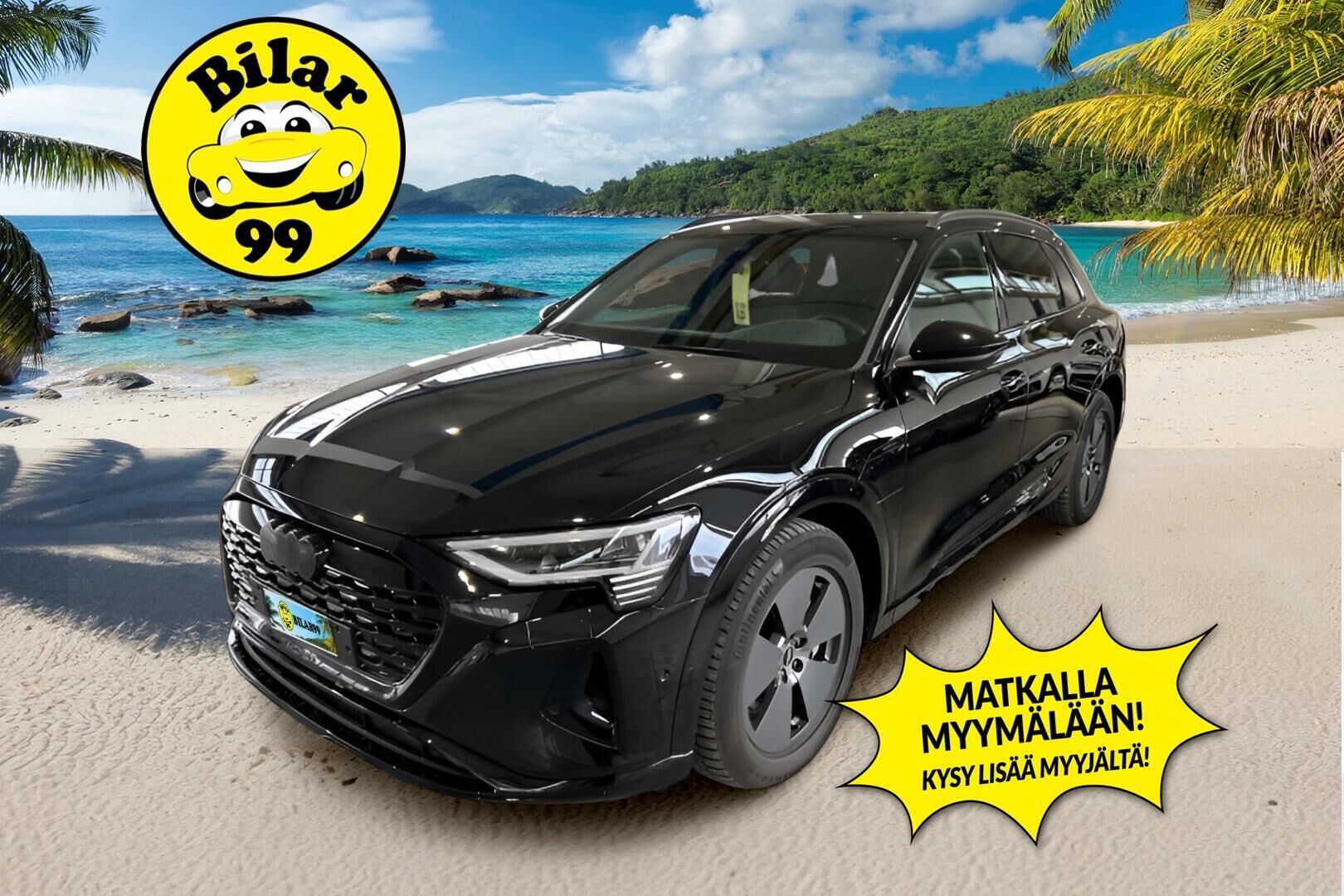 AUDI Q8 E-TRON 2024 55 Advanced Quattro / ACC / Tuuletetut ja hierovat Comfort muistipenkit / Matrix-LED / B&O / Ilma-alusta / P.kamera / Vetokoukku