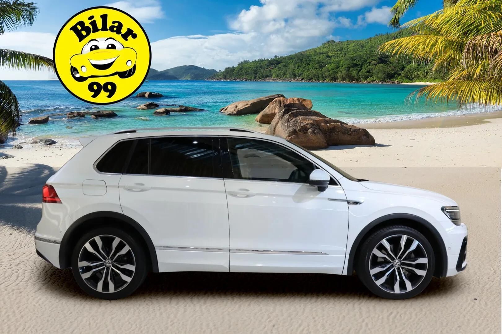 VOLKSWAGEN TIGUAN 2018 R-line 2,0 TSI 132 kW 4MOTION DSG ** Digimittari / ACC / Webasto / P-Kamera / DynAudio ** - Vetokoukku / LED / 2x vanteet - HULLU BLACKWEEK KORKOTARJOUS 2,49%
