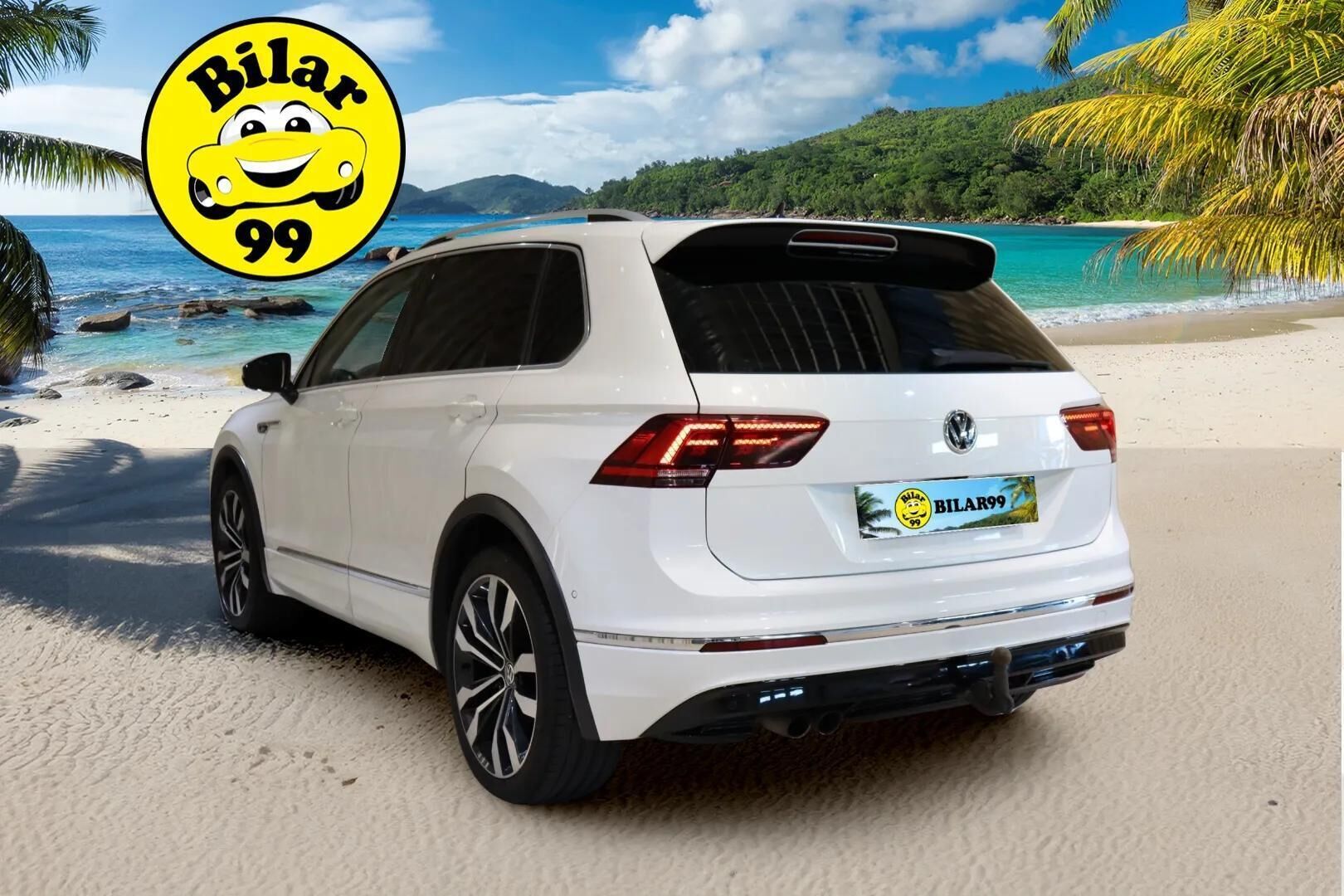 VOLKSWAGEN TIGUAN 2018 R-line 2,0 TSI 132 kW 4MOTION DSG ** Digimittari / ACC / Webasto / P-Kamera / DynAudio ** - Vetokoukku / LED / 2x vanteet - HULLU BLACKWEEK KORKOTARJOUS 2,49%