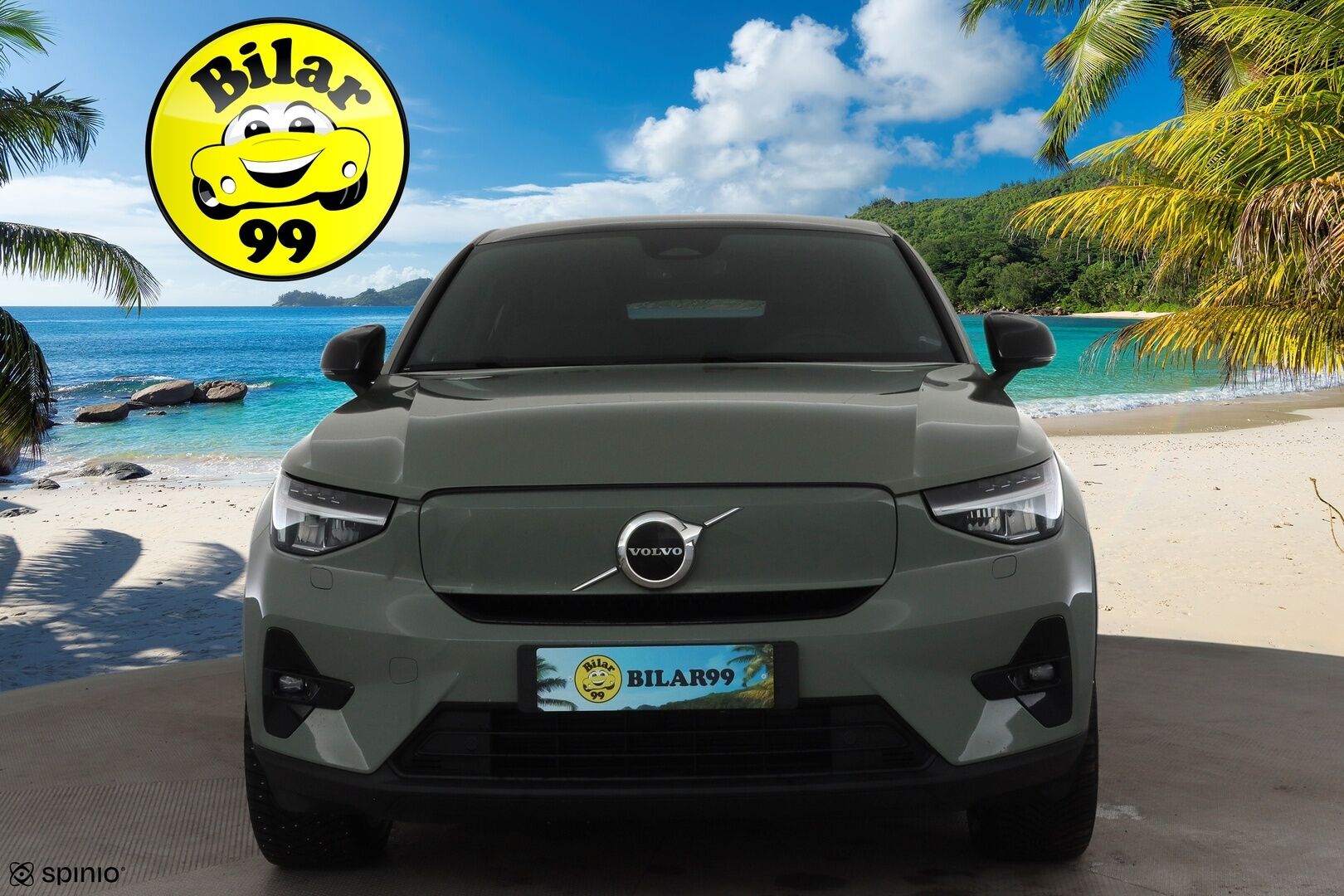 Volvo XC40 2023 Recharge aut * ILP / Koukku / Lasikatto / ACC / LED / P.Kamera / Sportpenkki Muistilla * - Akku kuntotarkastettu SoH 95,7 / 2x Latauskaapelit / Kahdet renkaat