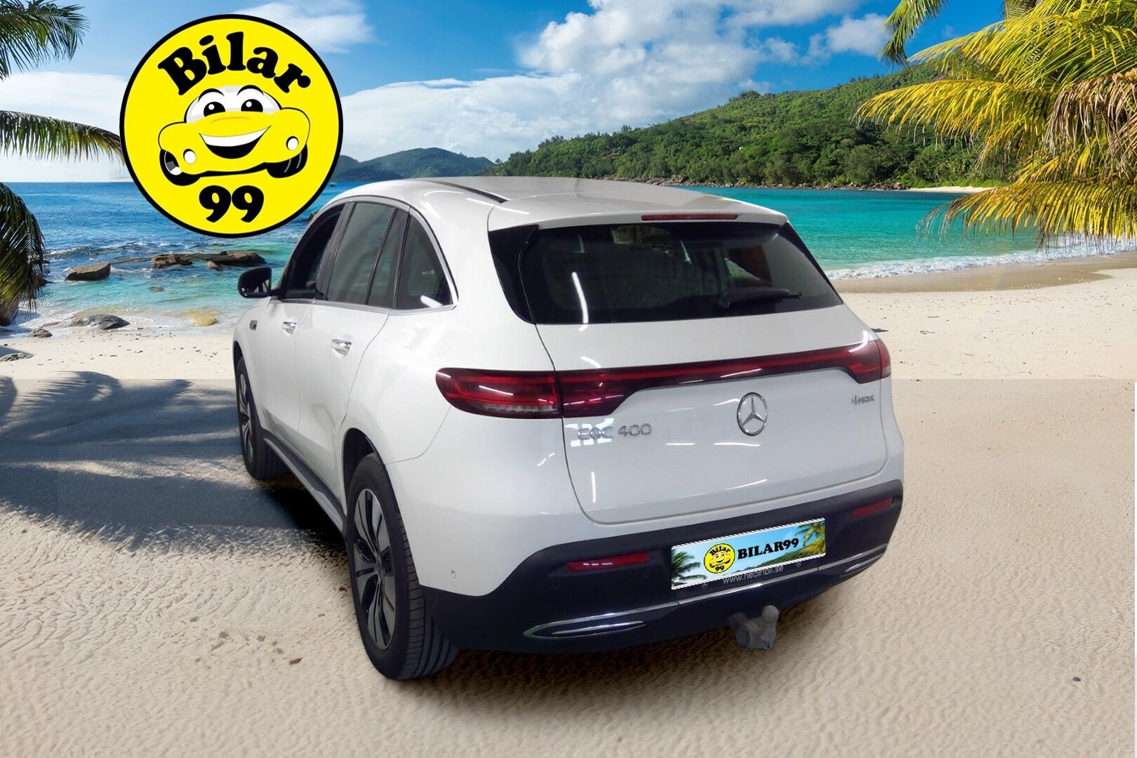 MERCEDES-BENZ EQC 2022 Edition 4Matic - | Distronic+ | Koukku | Multibeam | Keyless | P.kamera | Widescreen | Sporttipenkit | Navi | Akustiikkalasit | Kahdet renkaat aluvanteilla | Merkkihuollettu | 