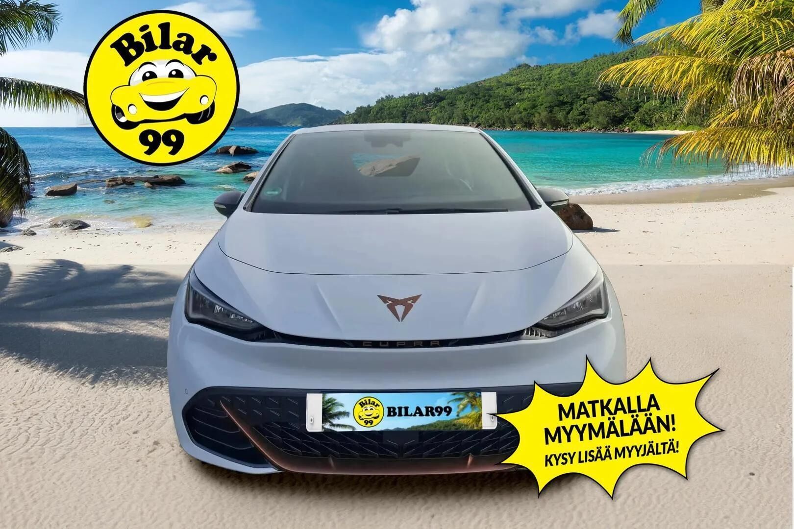 CUPRA Born 2023 e-Boost 170 kW 77 kWh - | ACC | ILP | P.kamera | Keyless | LED | Navi | Apple & Android | Lane Assist | Front Assist | Lämm. ratti | Ambient light | Merkkihuollot | 