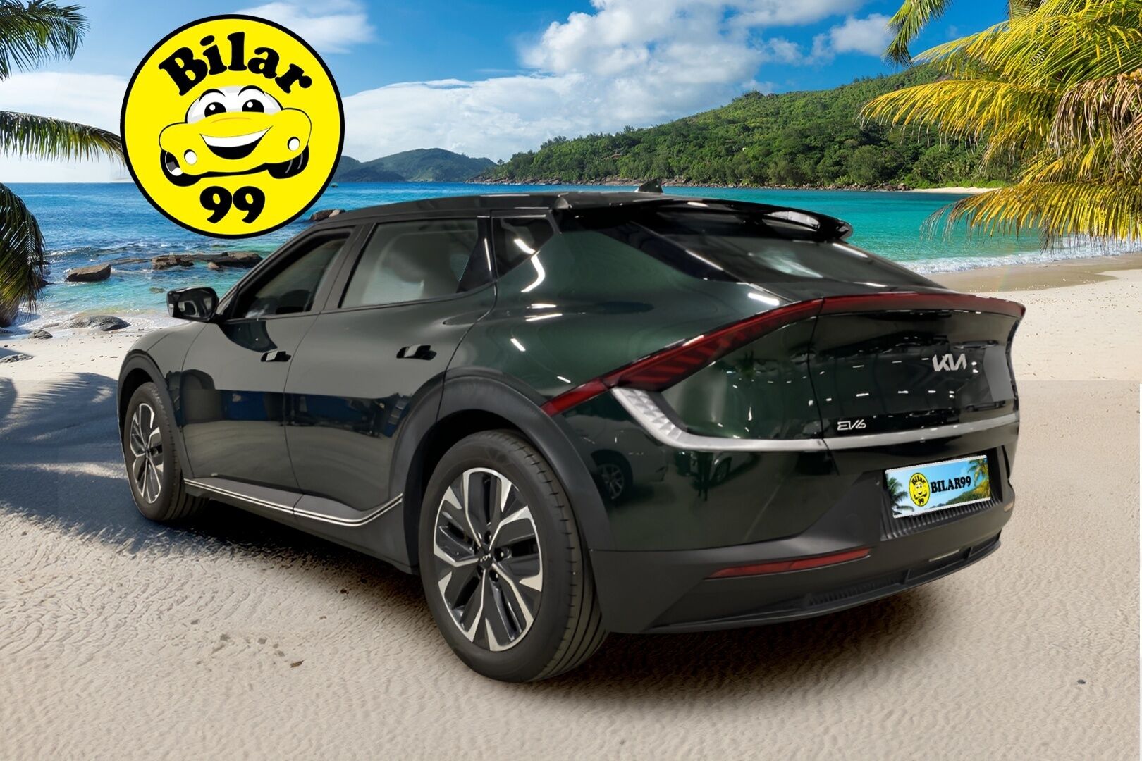 KIA EV6 2022 RWD 77 kWh 229 hv / Adapt.Vakkari / Irroitettava vetokoukku / TULOSSA // - 3,99 % KORKOTARJOUS TÄHÄN AUTOON - Osanahka / Kuljettajan istuin muistilla / Merkkihuollettu / Peruutuskamera /