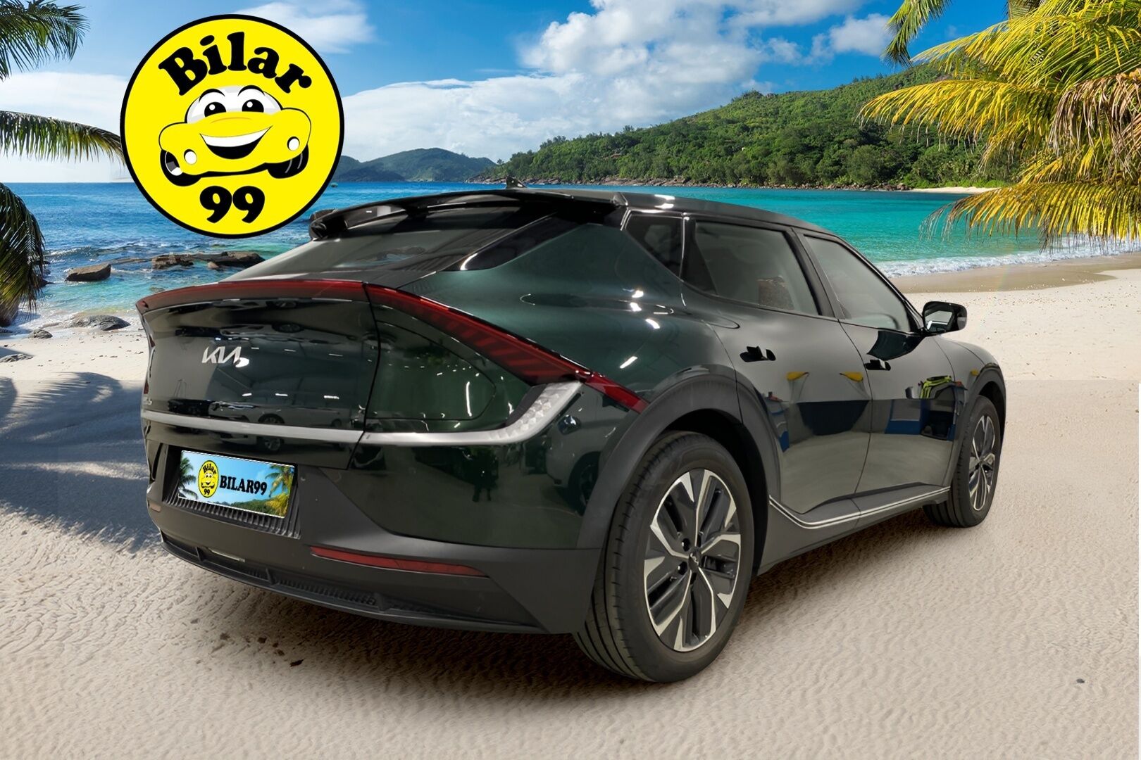 KIA EV6 2022 RWD 77 kWh 229 hv / Adapt.Vakkari / Irroitettava vetokoukku / TULOSSA // - 3,99 % KORKOTARJOUS TÄHÄN AUTOON - Osanahka / Kuljettajan istuin muistilla / Merkkihuollettu / Peruutuskamera /