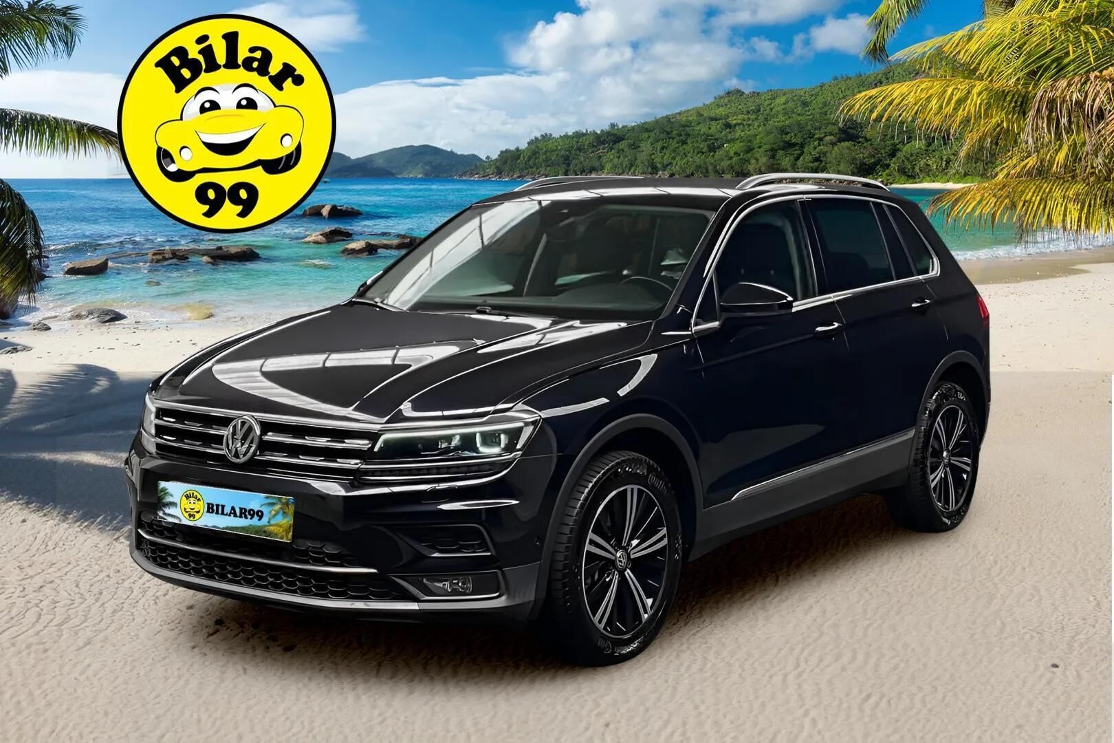 VOLKSWAGEN TIGUAN 2018 2,0 TDI 140 kW GT 4MOTION DSG ** Digimittari / ACC / Webasto / P-Kamera ** - Keyless / LED / 2x vanteet