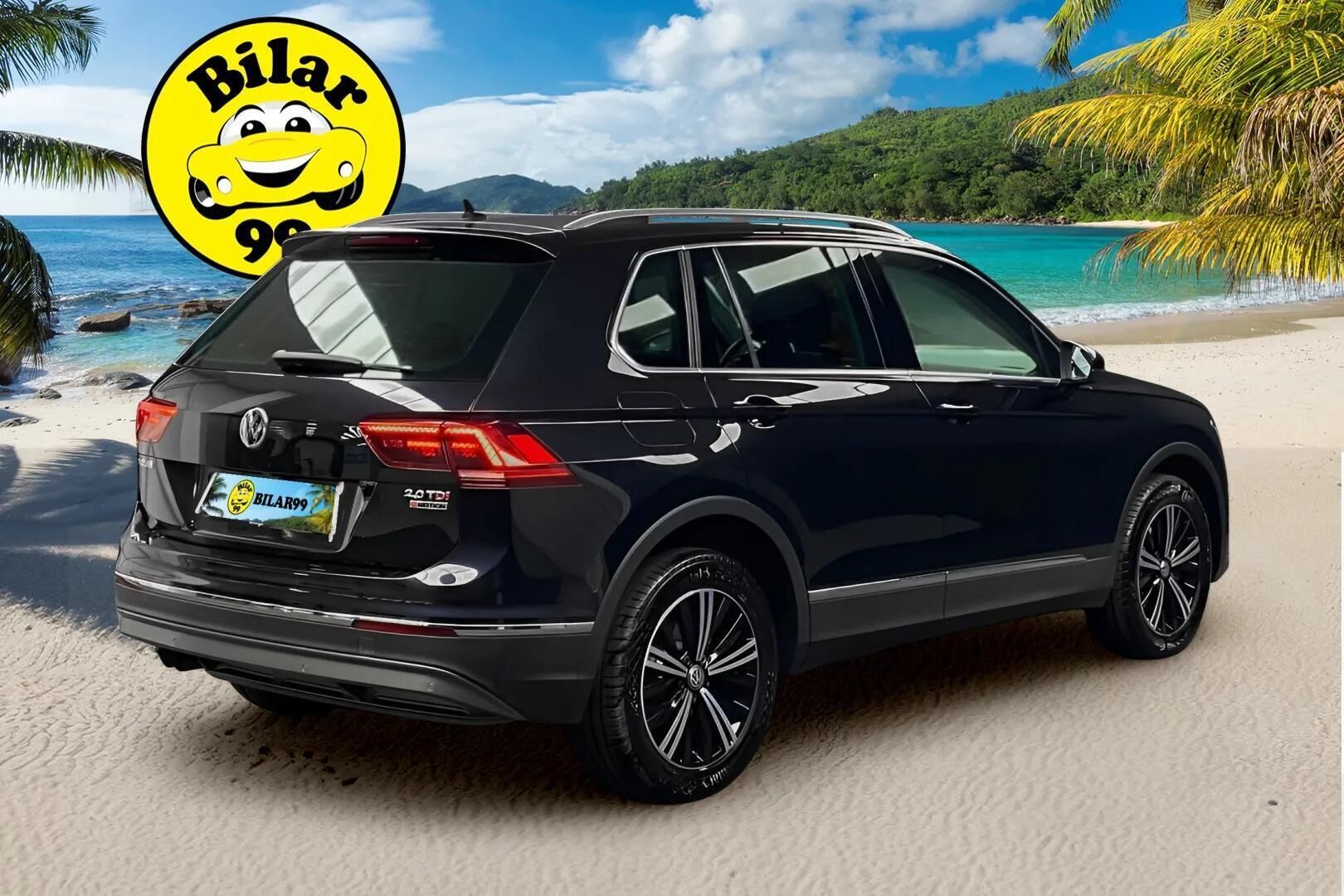 VOLKSWAGEN TIGUAN 2018 2,0 TDI 140 kW GT 4MOTION DSG ** Digimittari / ACC / Webasto / P-Kamera ** - Keyless / LED / 2x vanteet