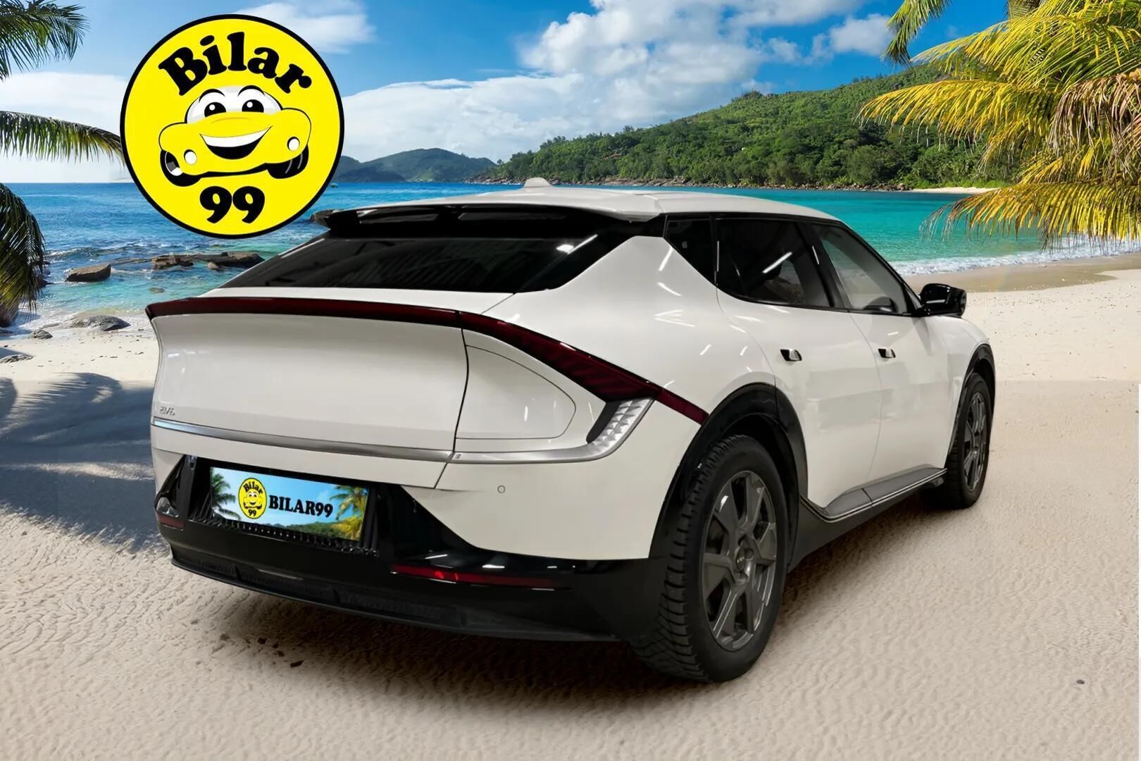 KIA EV6 2023 AWD 77 kWh 325 hv / Adapt.Vakkari / Lämpöpumppu / Peruutuskamera 360 / Irroitettava vetokoukku / Nahkaverhoilu / Merkkihuollettu / TULOSSA //
