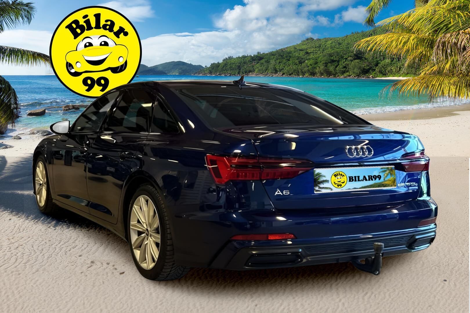 AUDI A6 2020 55 TFSI e Sedan S-Line ** Muistipenkki / 360 / ACC / Koukku / TULOSSA ** - 3,99 % KORKOTARJOUS TÄHÄN AUTOON - Nahkasisusta / Matrix LED / 2x vanteet